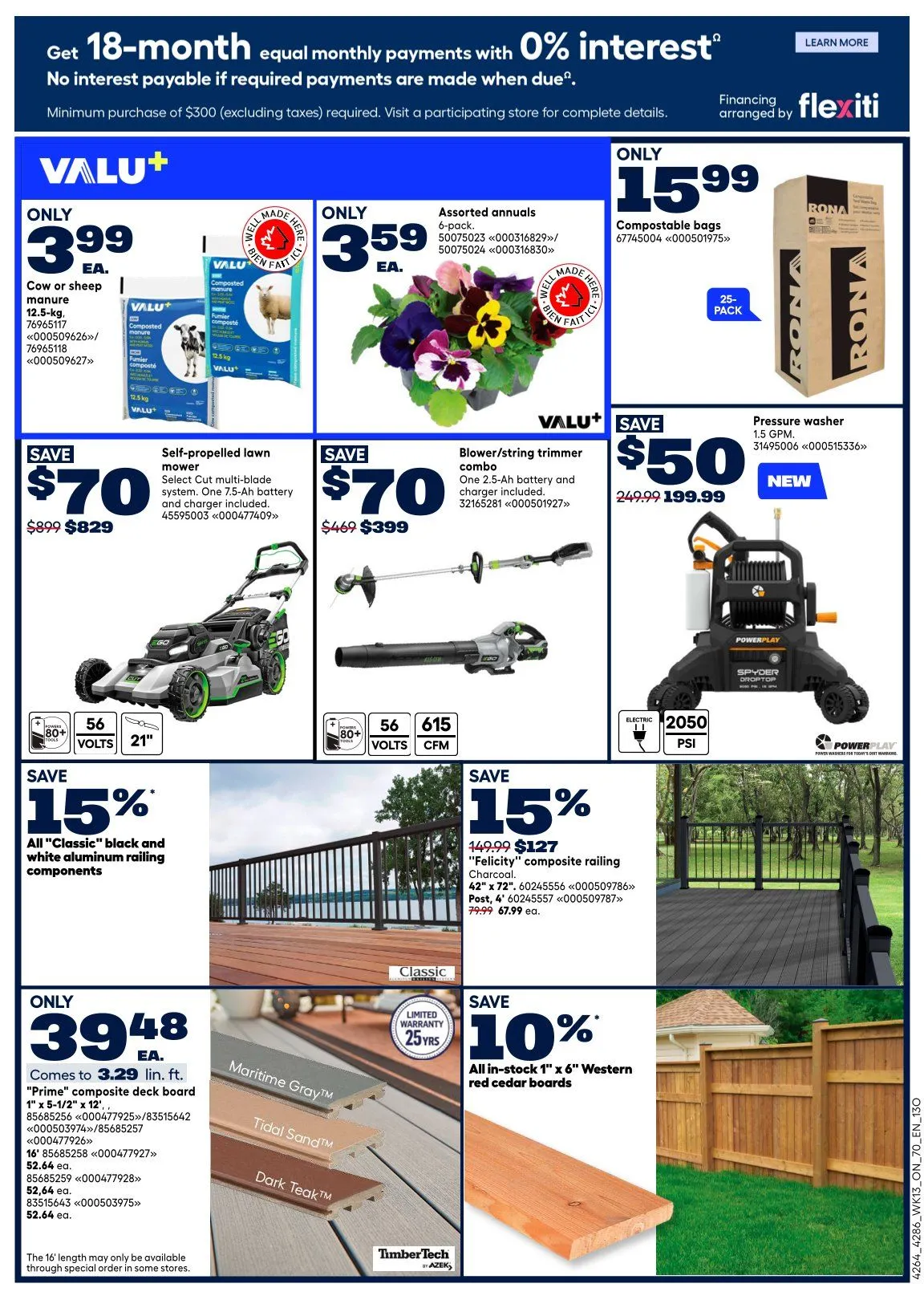 RONA Sales from April 23 to April 29 2026 - flyer page 2