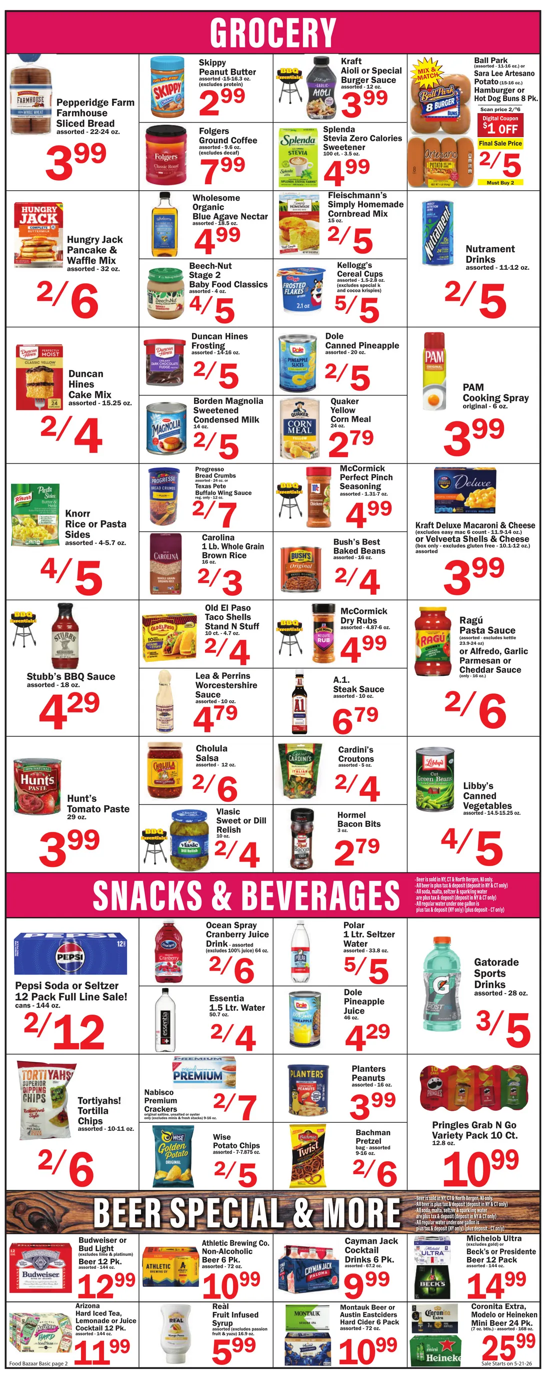 Weekly ad Food Bazaar Sales from May 21 to May 27 2026 - Page 2