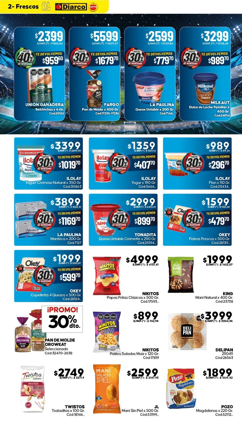 Ofertas de Ofertas Diarco  1 de junio al 5 de junio 2026 - Página 2 del catálogo