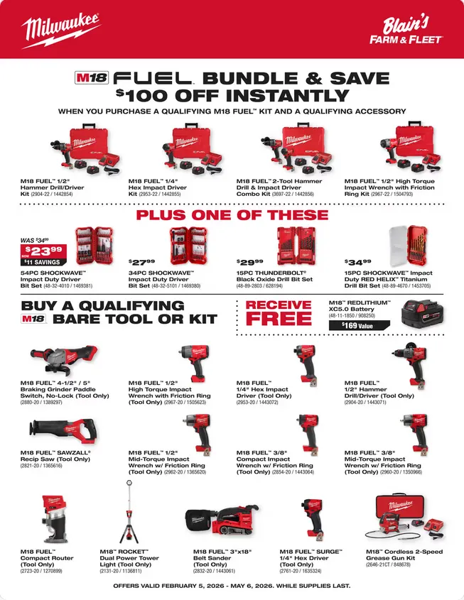 Weekly ad Blain's Farm & Fleet Sales from April 5 to May 6 2026 - Page 2