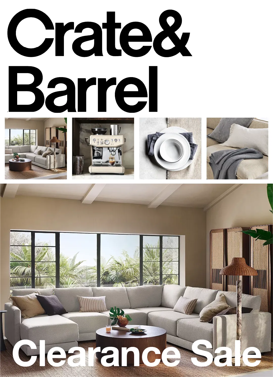 Weekly ad Crate & Barrel from February 26 to March 17 2026 - Page 1