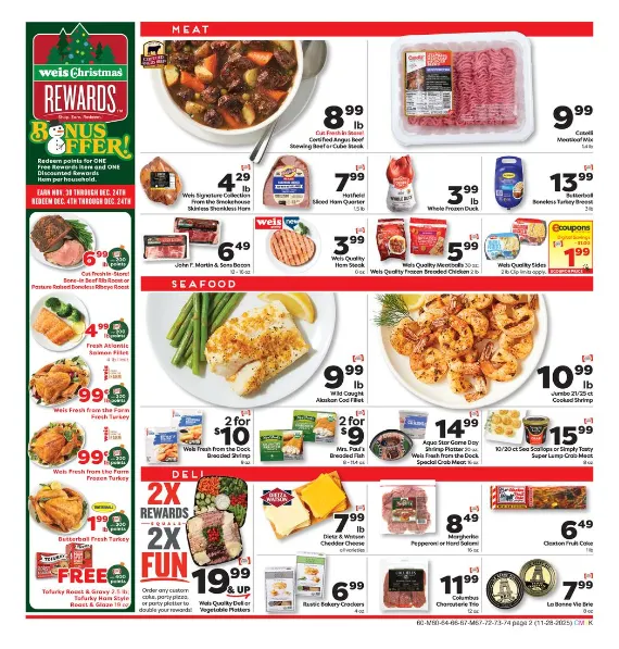 Weekly ad  Weis Sales from November 28 to January 1 2026 - Page 2