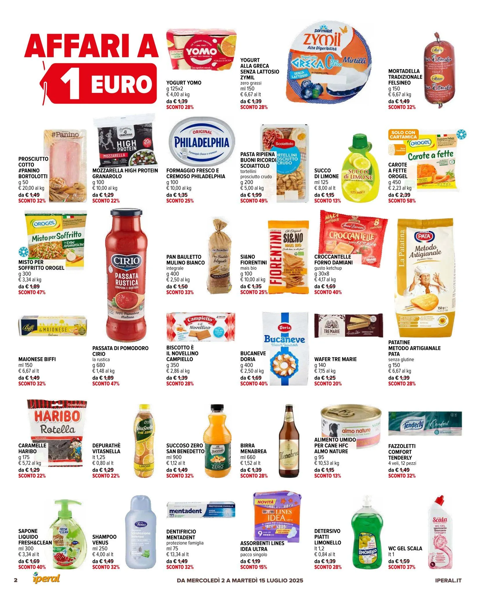 Offerta speciale di Iperal da 2 luglio a 15 luglio di 2025 - Pagina del volantino 2