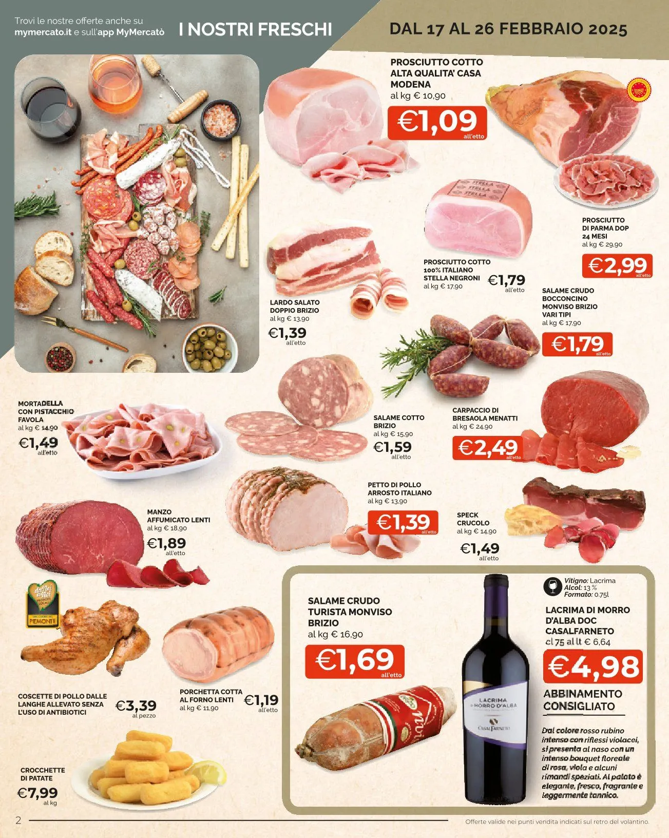 Mercatò Offerte da 21 febbraio a 26 febbraio di 2025 - Pagina del volantino 2