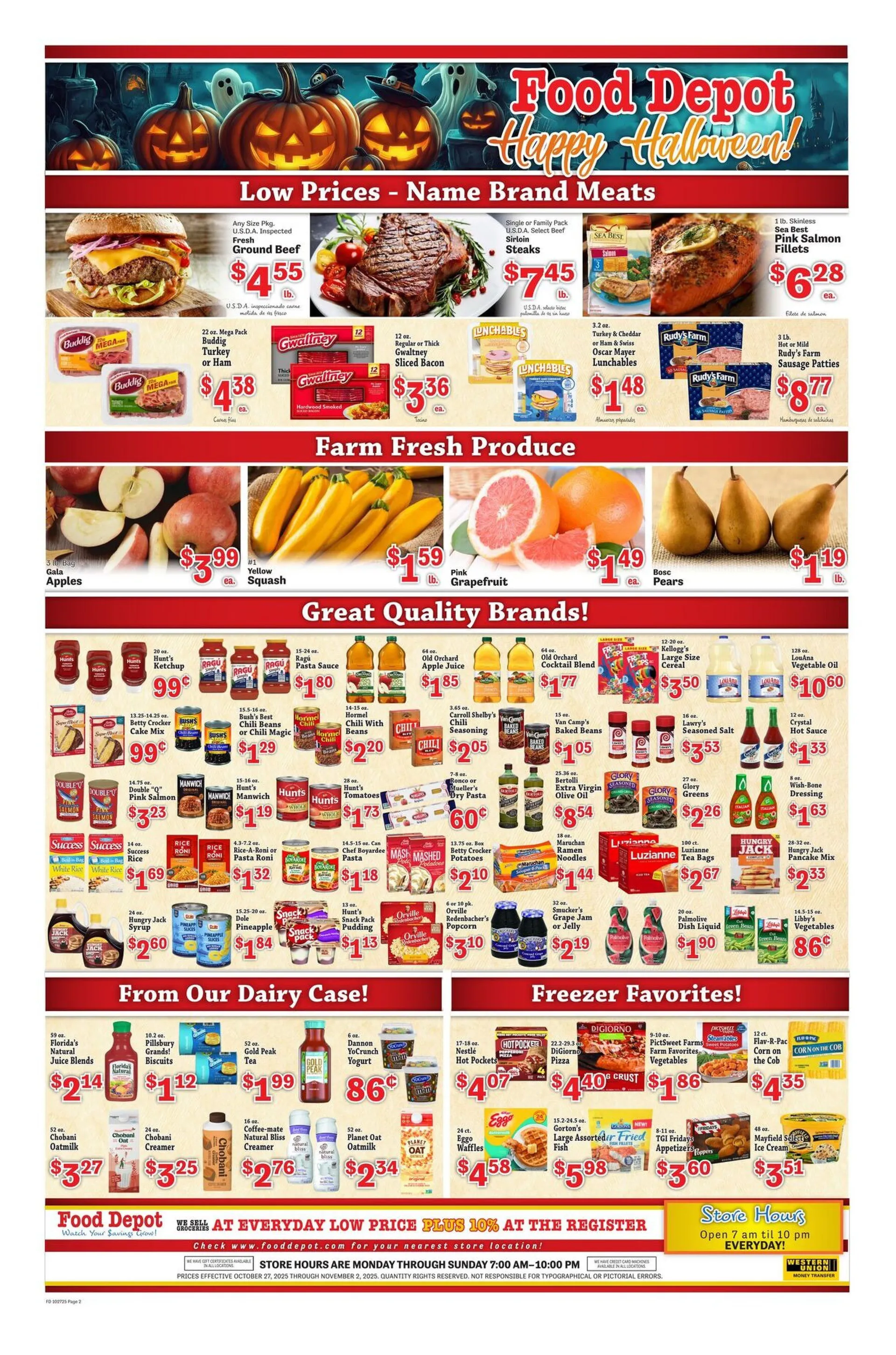 Weekly ad Food Depot Sales from October 27 to November 2 2025 - Page 2