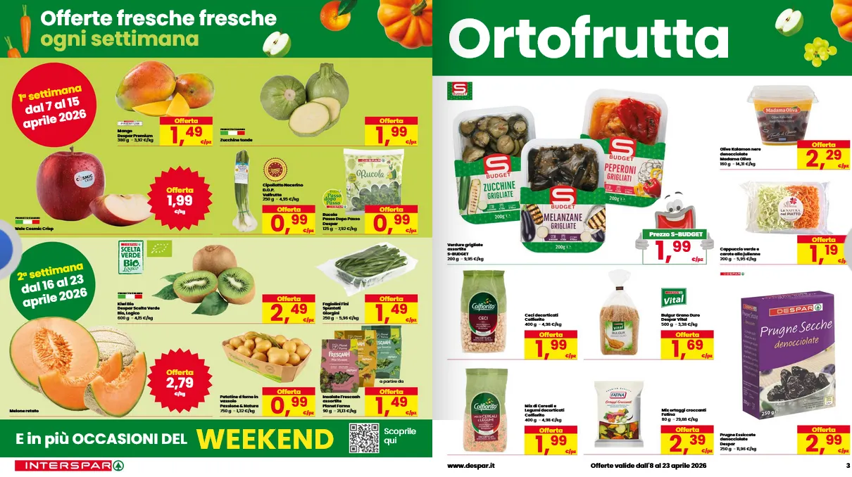 Volantini Interspar da 8 aprile a 23 aprile di 2026 - Pagina del volantino 2