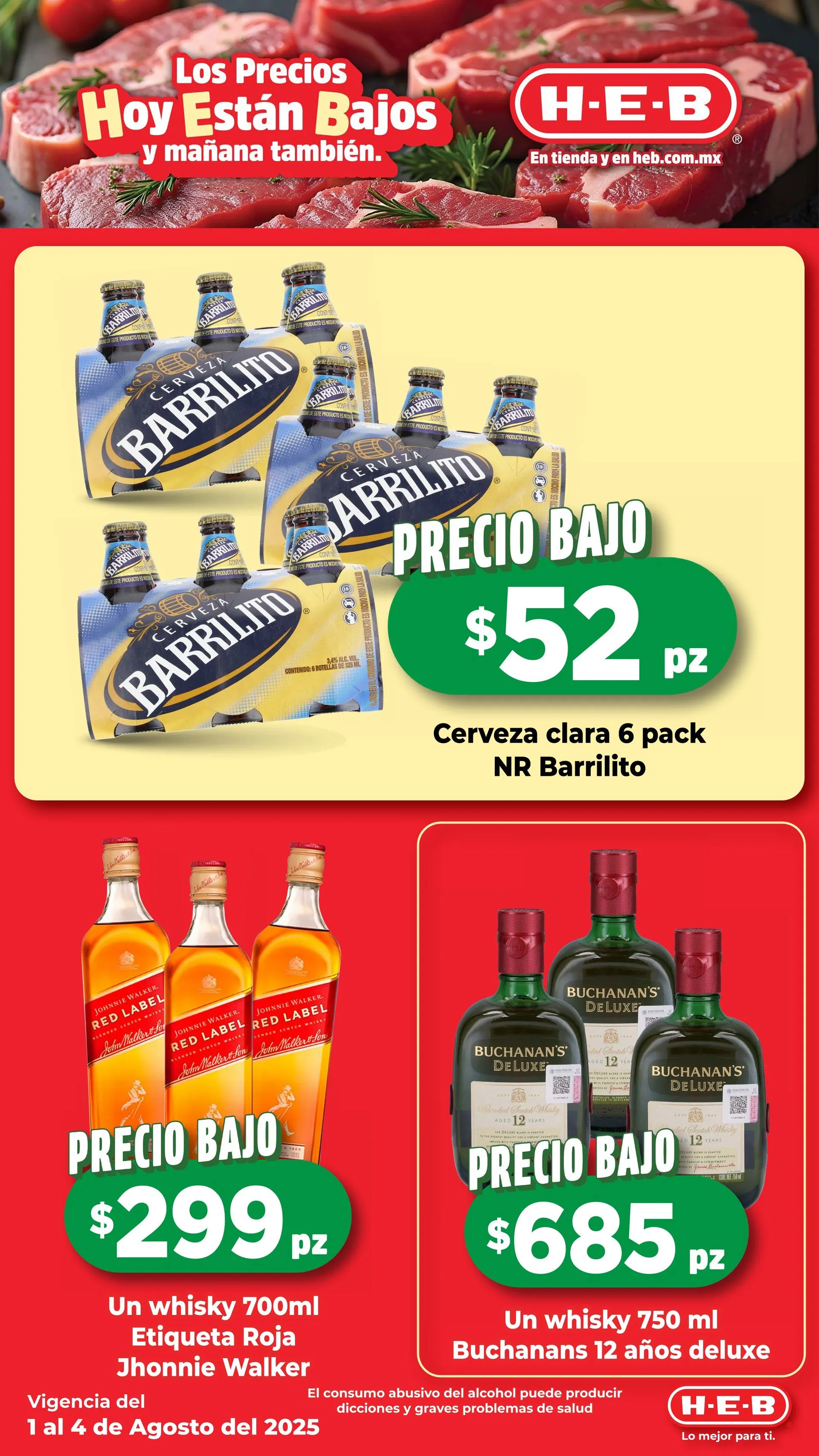 Catálogo de  H-E-B - Catálogos semanales 1 de agosto al 5 de agosto 2025 - Pagina 2