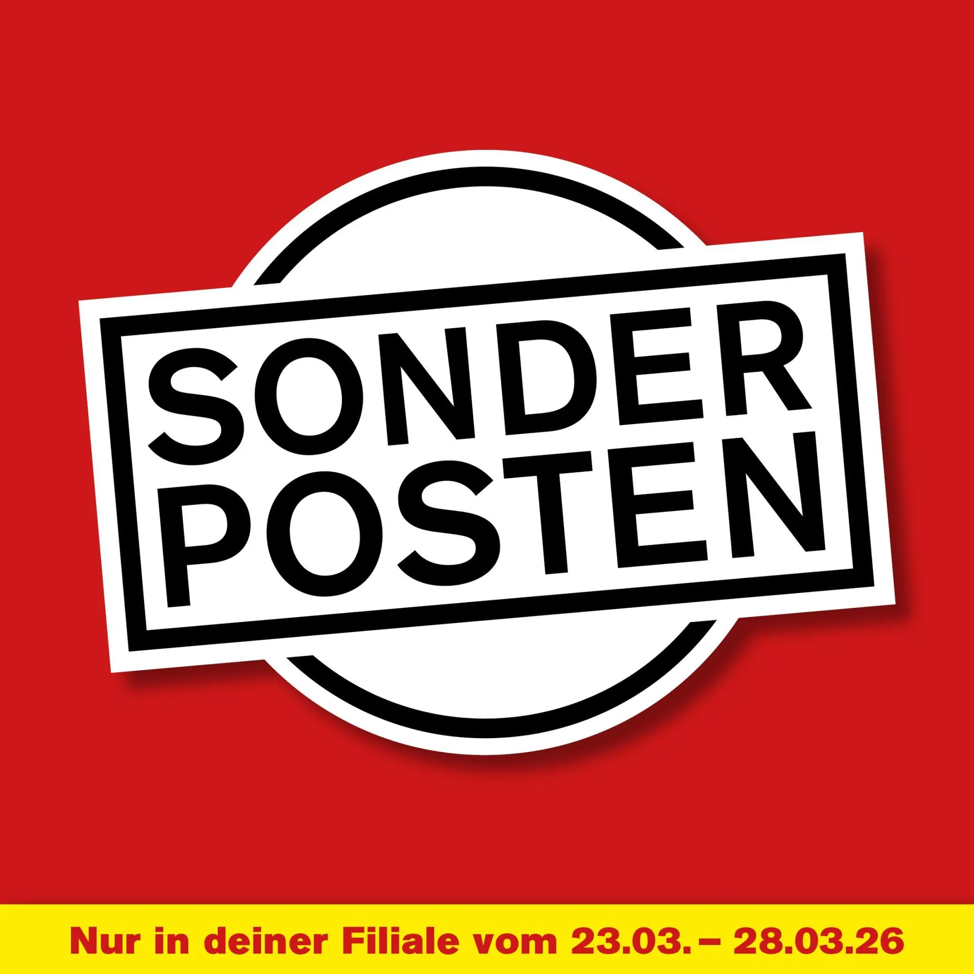 Angebote der Woche von 23. März bis 28. März 2026 - Prospekt seite 1