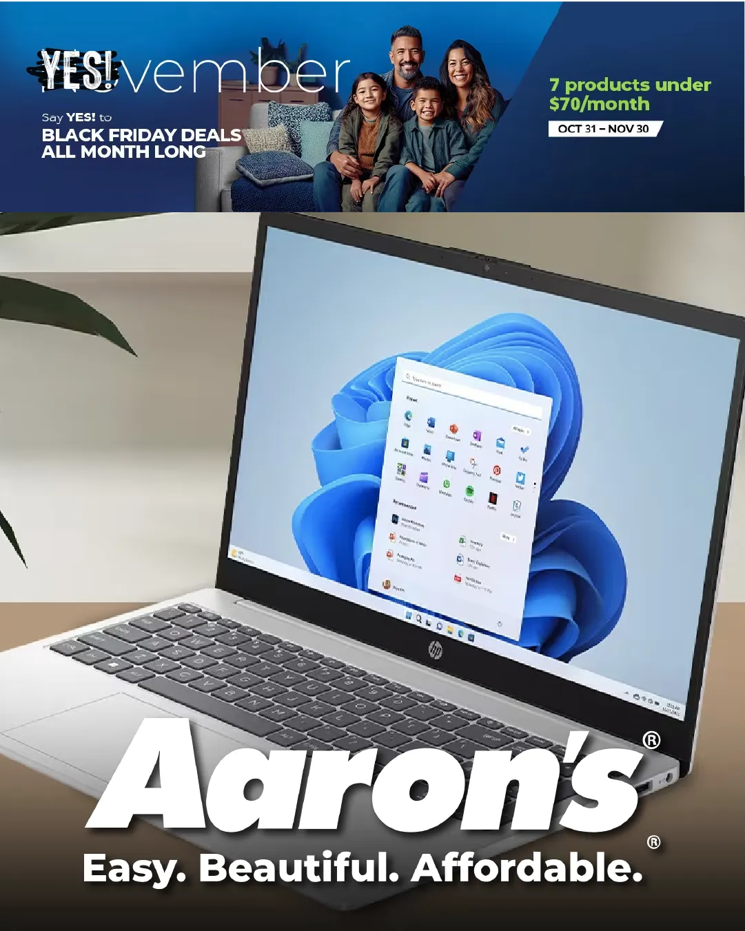 Weekly ad Aaron's Sales from November 28 to December 11 2025 - Page 
