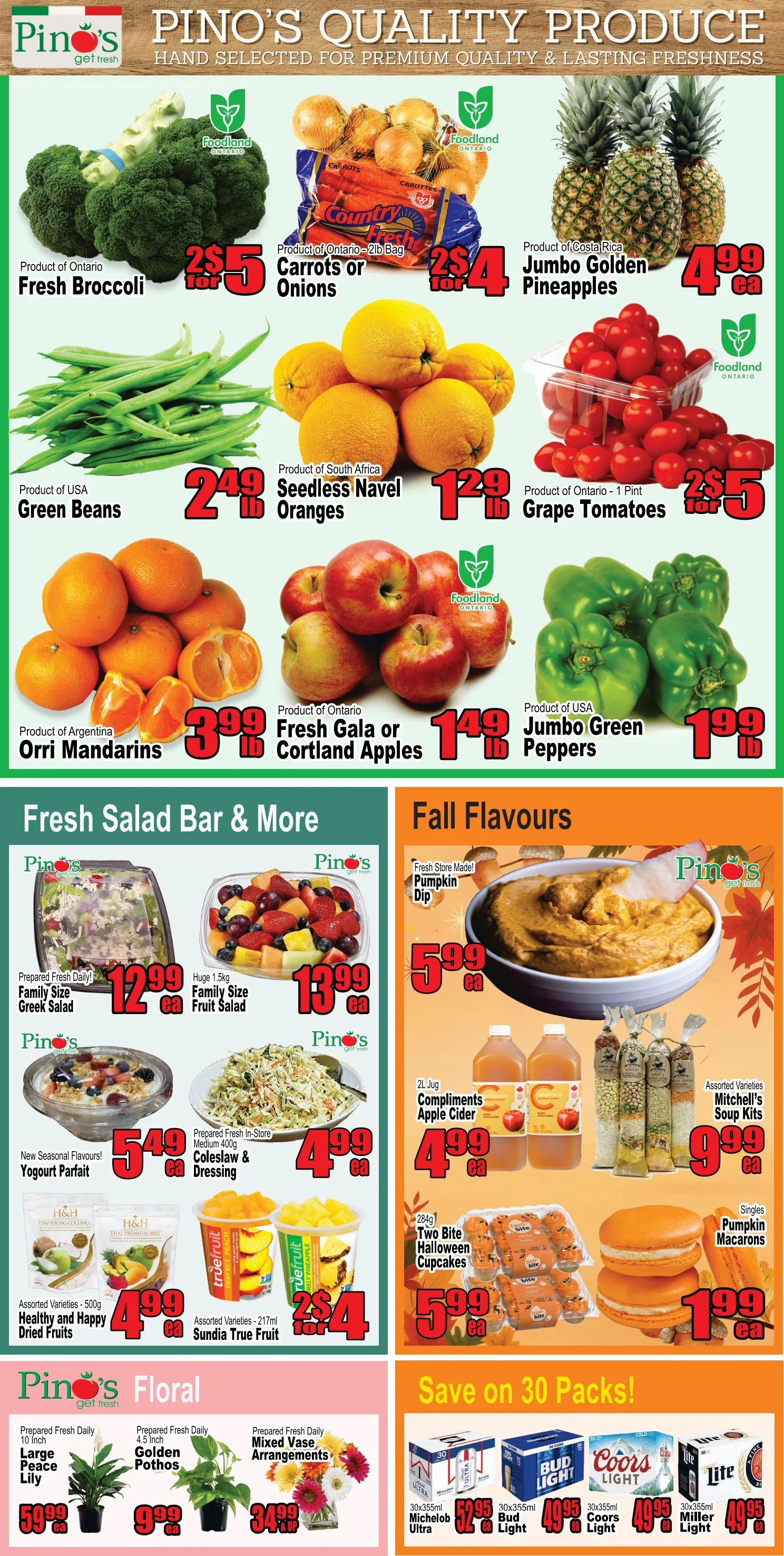 Pino's Sales from October 30 to November 5 2025 - flyer page 2