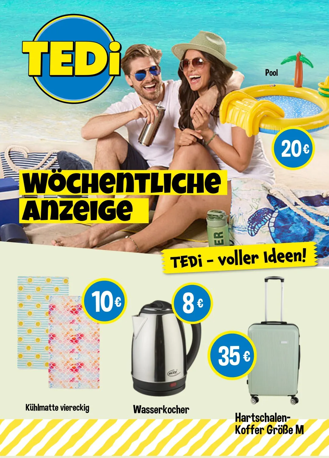 TEDi Prospekte von 11. Juli bis 31. Juli 2025 - Prospekt seite 1