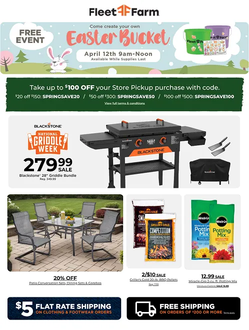 Weekly ad Easter Deals from April 9 to April 18 2025 - Page 1