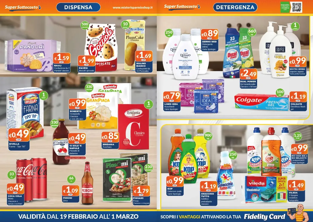 Volantini Mister Risparmio da 19 febbraio a 1 marzo di 2026 - Pagina del volantino 2