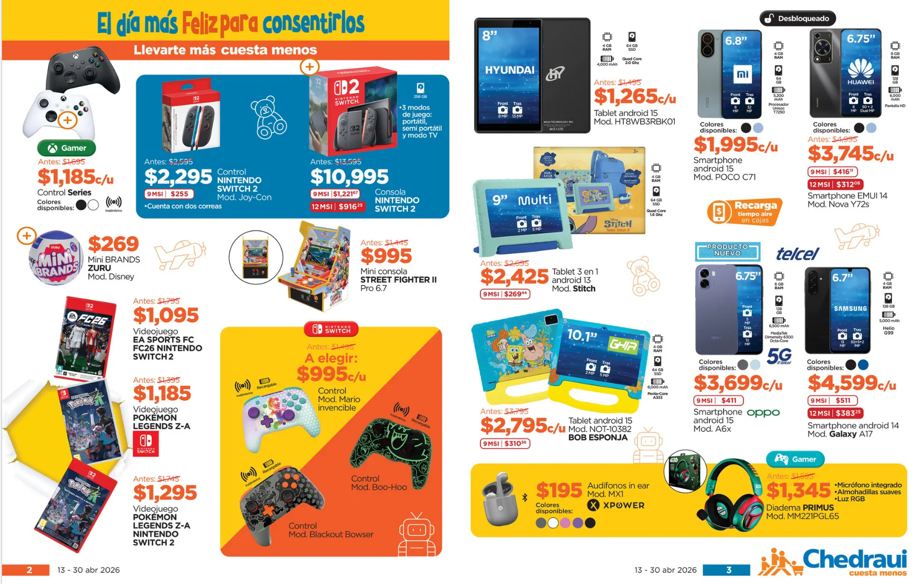 Catálogo de Chedraui Ofertas 13 de abril al 30 de abril 2026 - Pagina 2