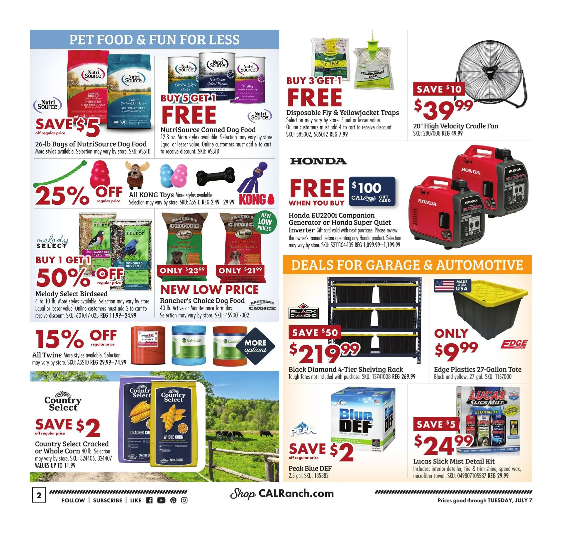 Weekly ad C-A-L Ranch Stores Sales from June 10 to July 7 2026 - Page 2