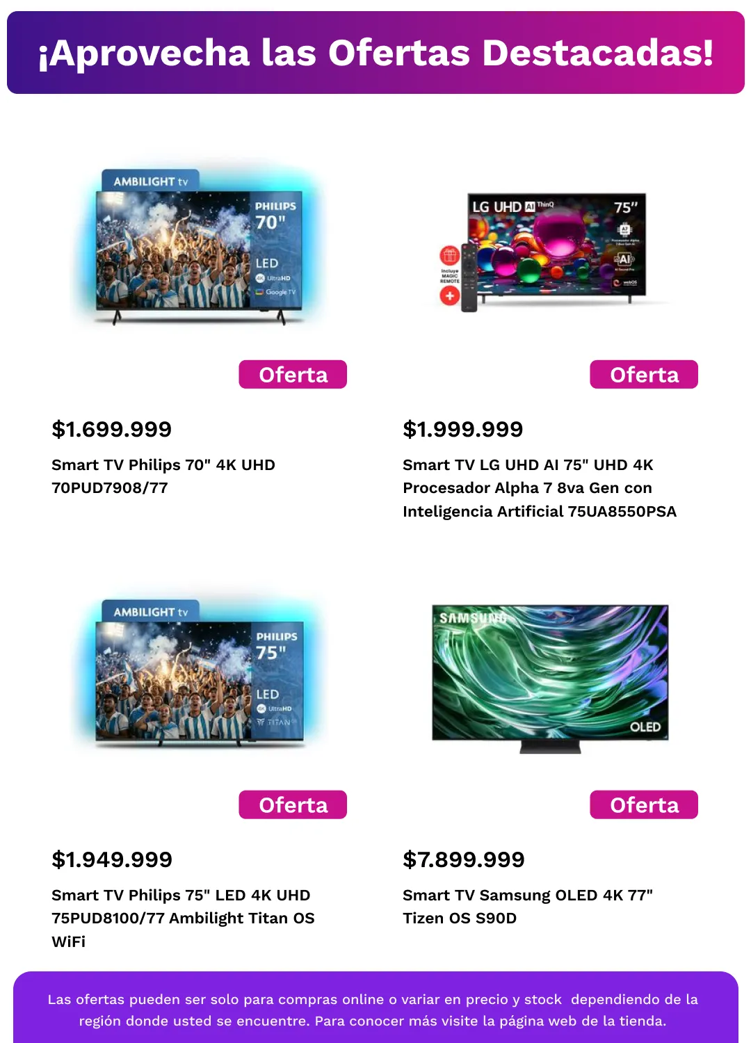 Ofertas de  Frávega Ofertas 22 de junio al 11 de julio 2026 - Página 2 del catálogo