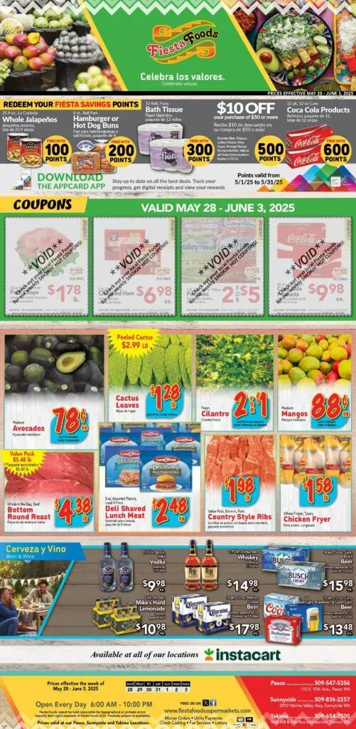 Weekly ad Fiesta Foods Sales from May 28 to June 3 2025 - Page 