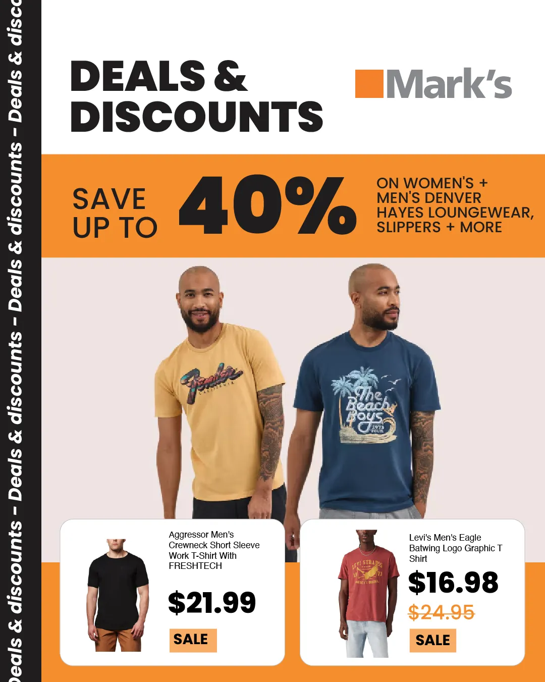 Flyer from April 22 to May 6 2025 - flyer page 1