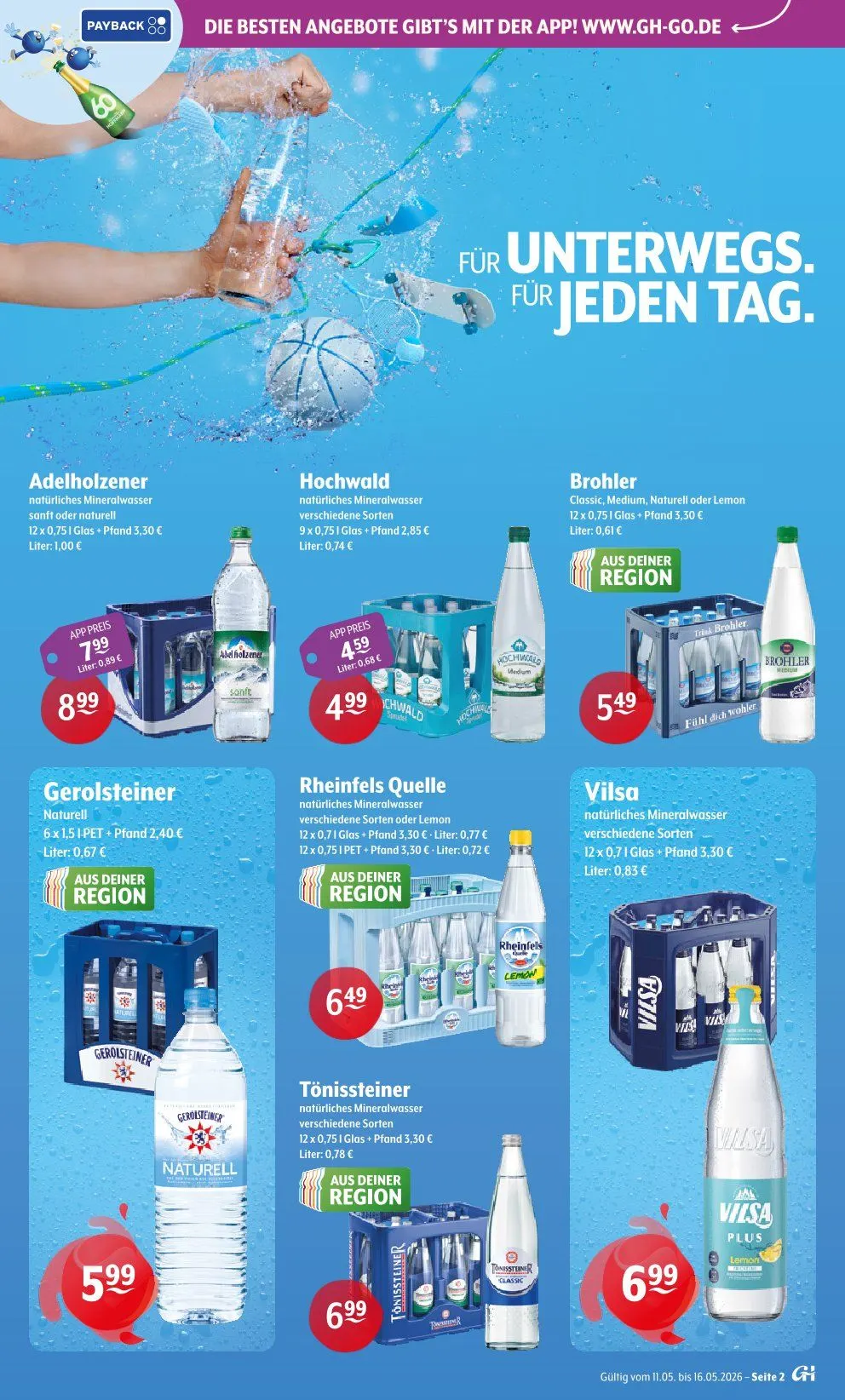Trink und Spare Angebote von 11. Mai bis 16. Mai 2026 - Prospekt seite 2