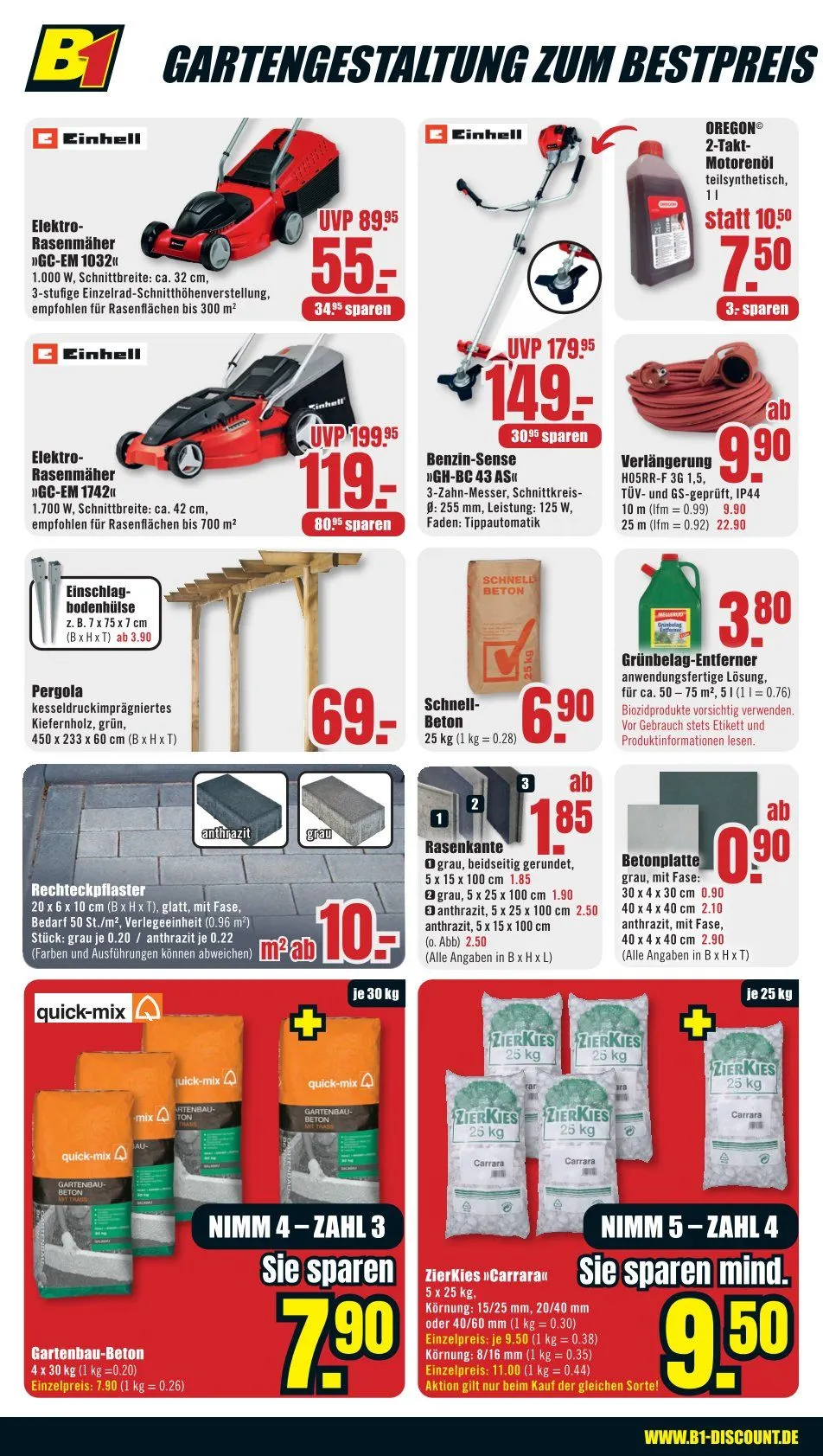 B1 Discount Baumarkt Prospekt von 17. Mai bis 26. Mai 2025 - Prospekt seite 2