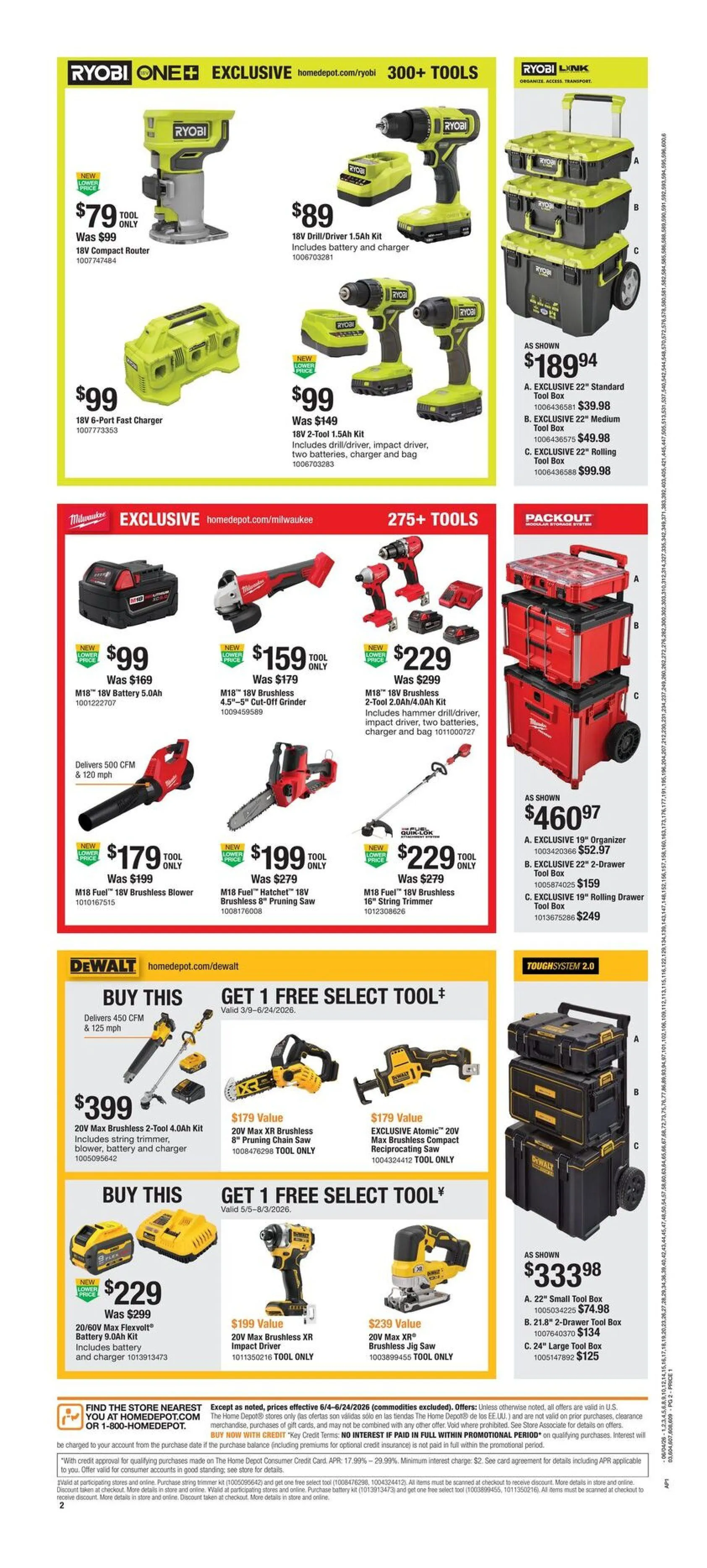 Weekly ad The Home Depot Sales from June 4 to June 24 2026 - Page 2