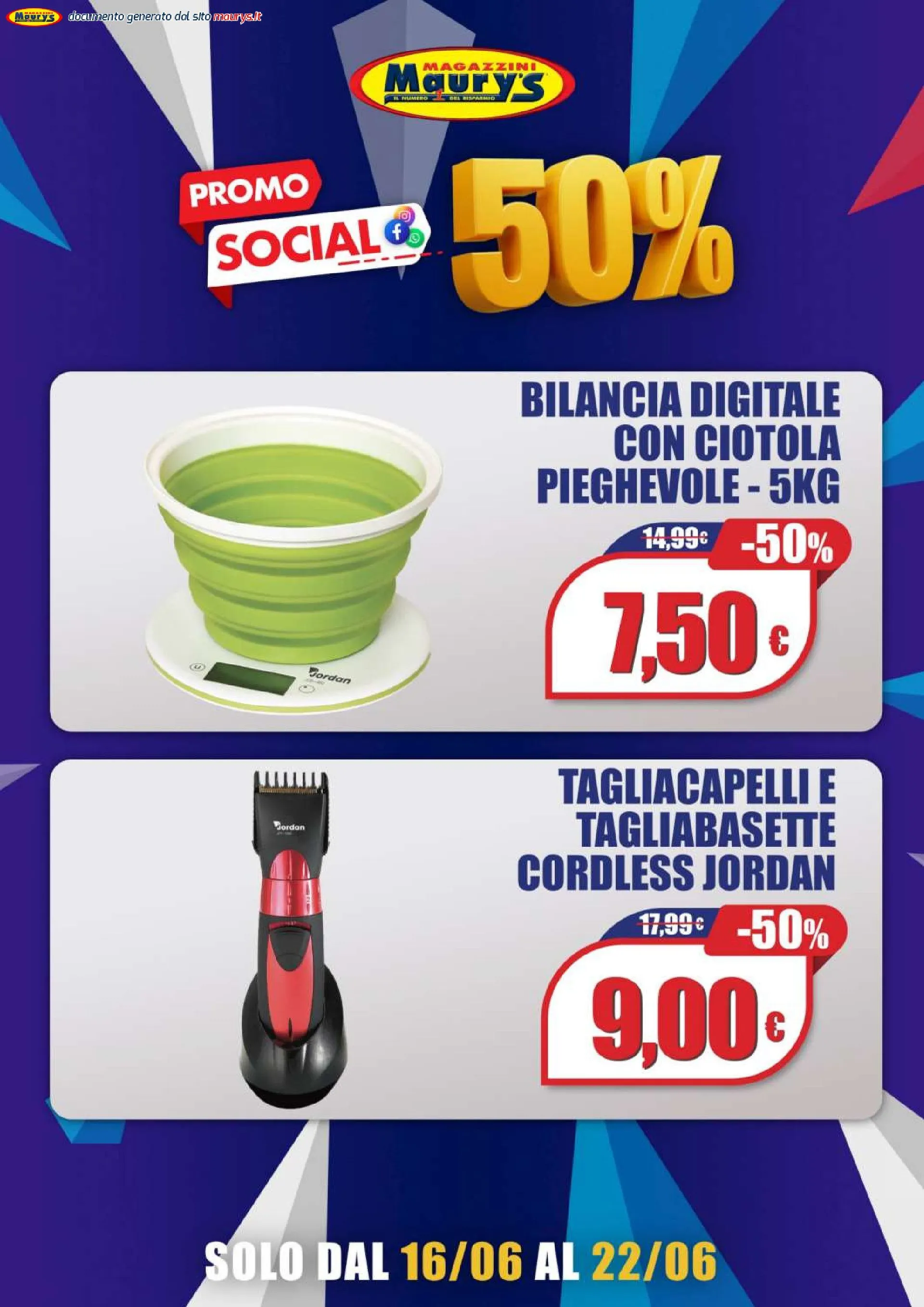 Volantini Maury's da 16 giugno a 22 giugno di 2025 - Pagina del volantino 2