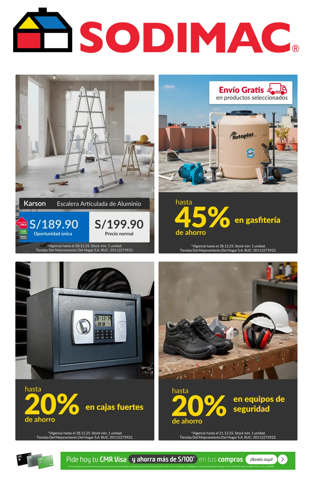 Catalogo de Sodimac Ofertas 23 de diciembre al 28 de diciembre 2025 - Pag 1