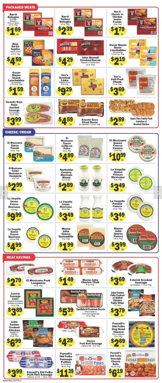 Weekly ad Sellers Bros Sales from January 7 to January 13 2026 - Page 2