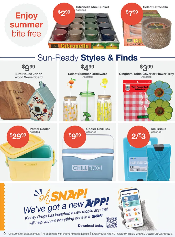 Weekly ad Kinney Drugs Sales from June 21 to June 27 2026 - Page 2