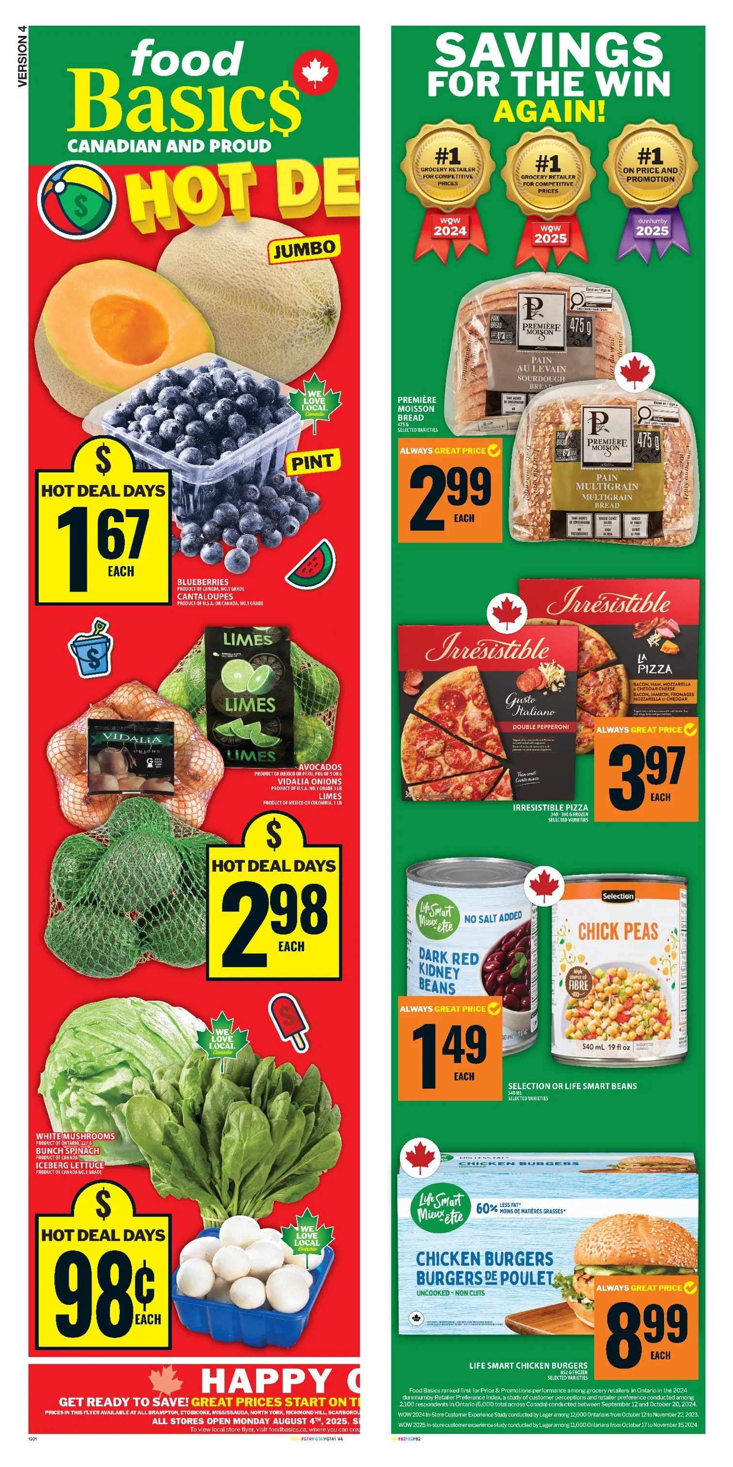 Food Basics flyers from July 31 to August 6 2025 - flyer page 2