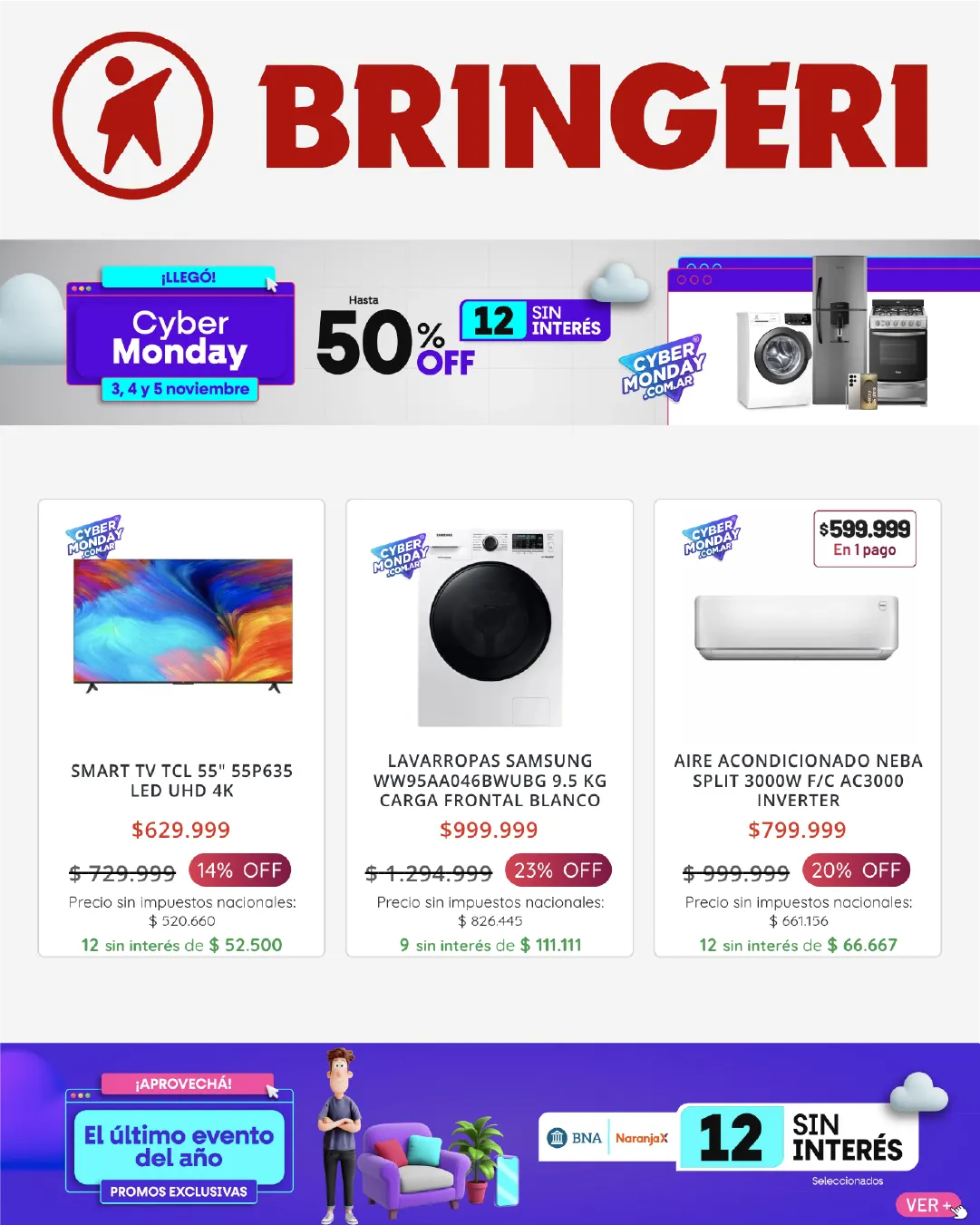 Ofertas de Cyber monday 5 de noviembre al 12 de noviembre 2025 - Página 1 del catálogo