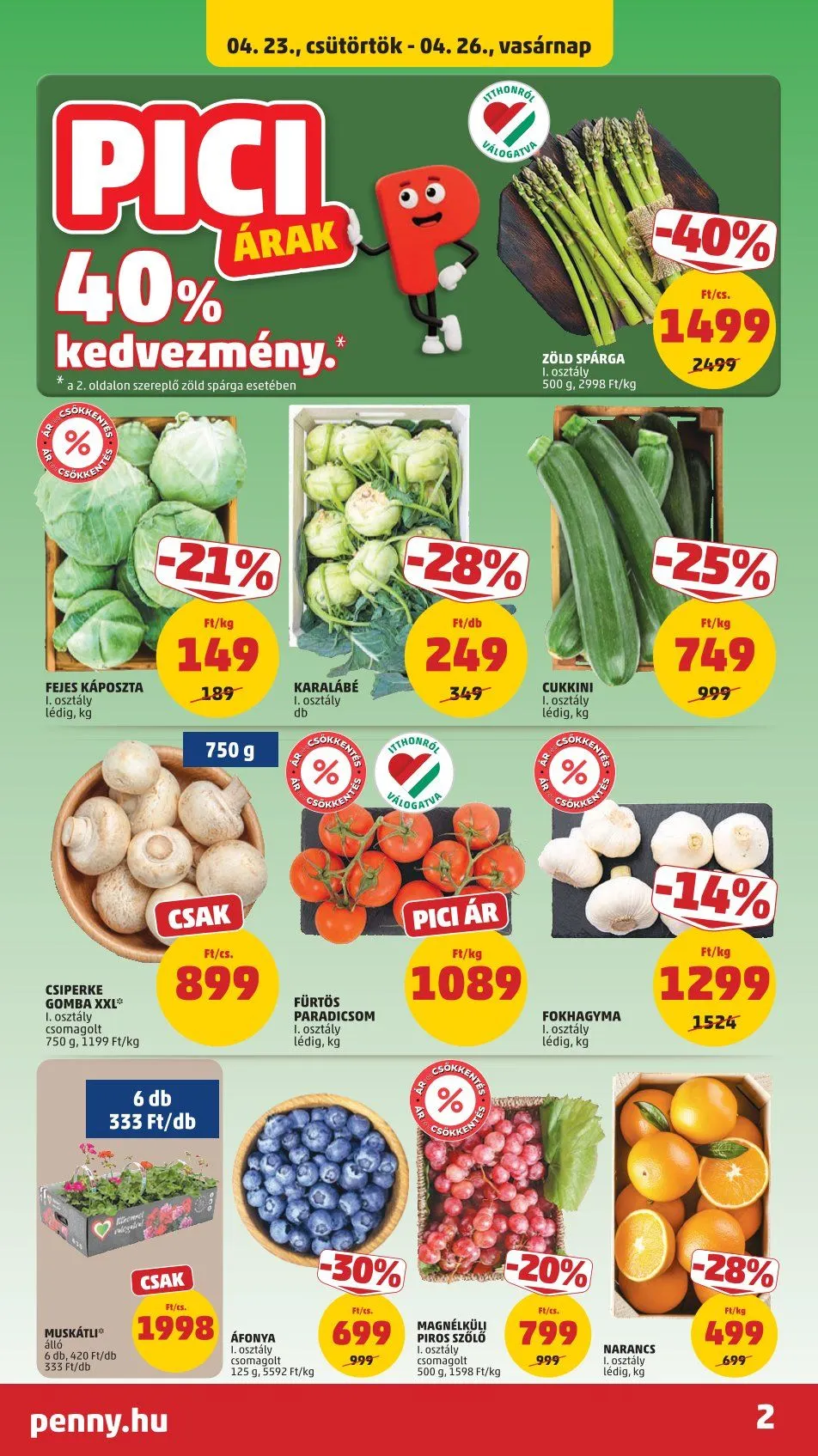 Katalógus  Penny Market április 23.-tól április 28.-ig 2026. - Oldal 2