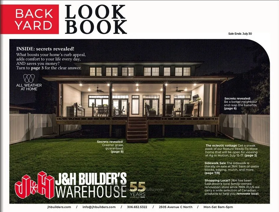 J&H Builder's Warehouse flyers from July 10 to July 30 2025 - flyer page 