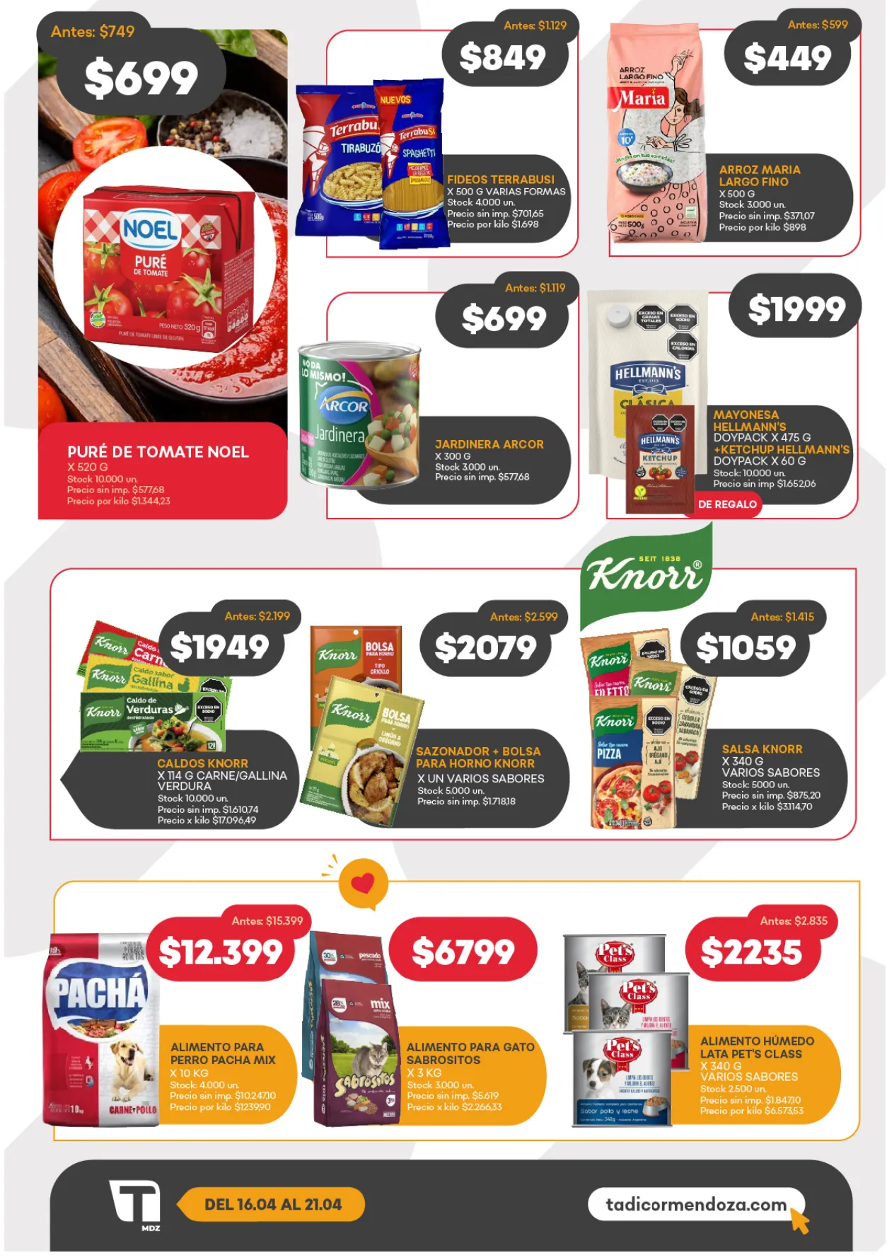 Ofertas de  Supermercados Tadicor Ofertas 16 de abril al 21 de abril 2026 - Página 2 del catálogo