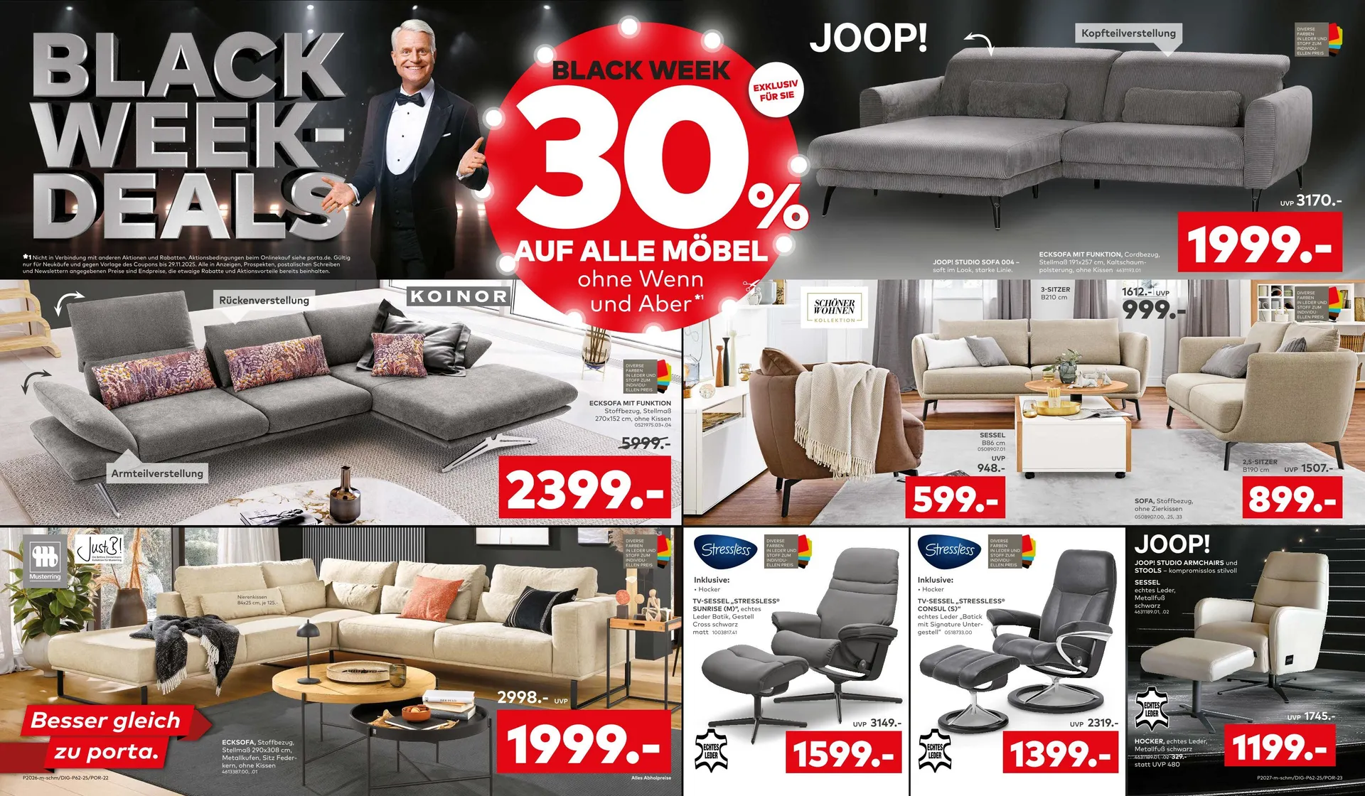 Porta Möbel Angebote von 28. November bis 29. November 2025 - Prospekt seite 2