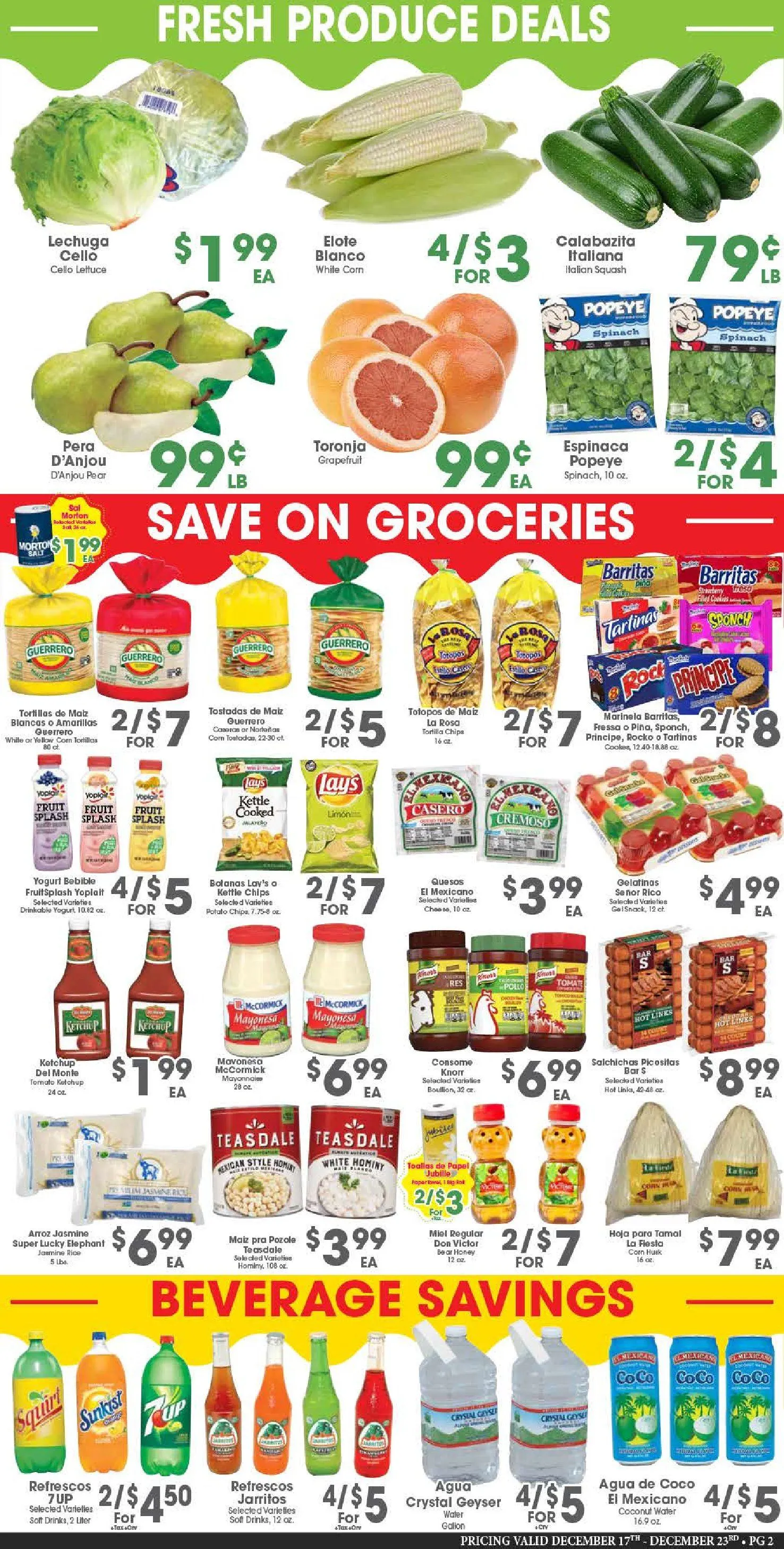 Weekly ad Arteagas Food Center Sales from December 17 to December 23 2025 - Page 2