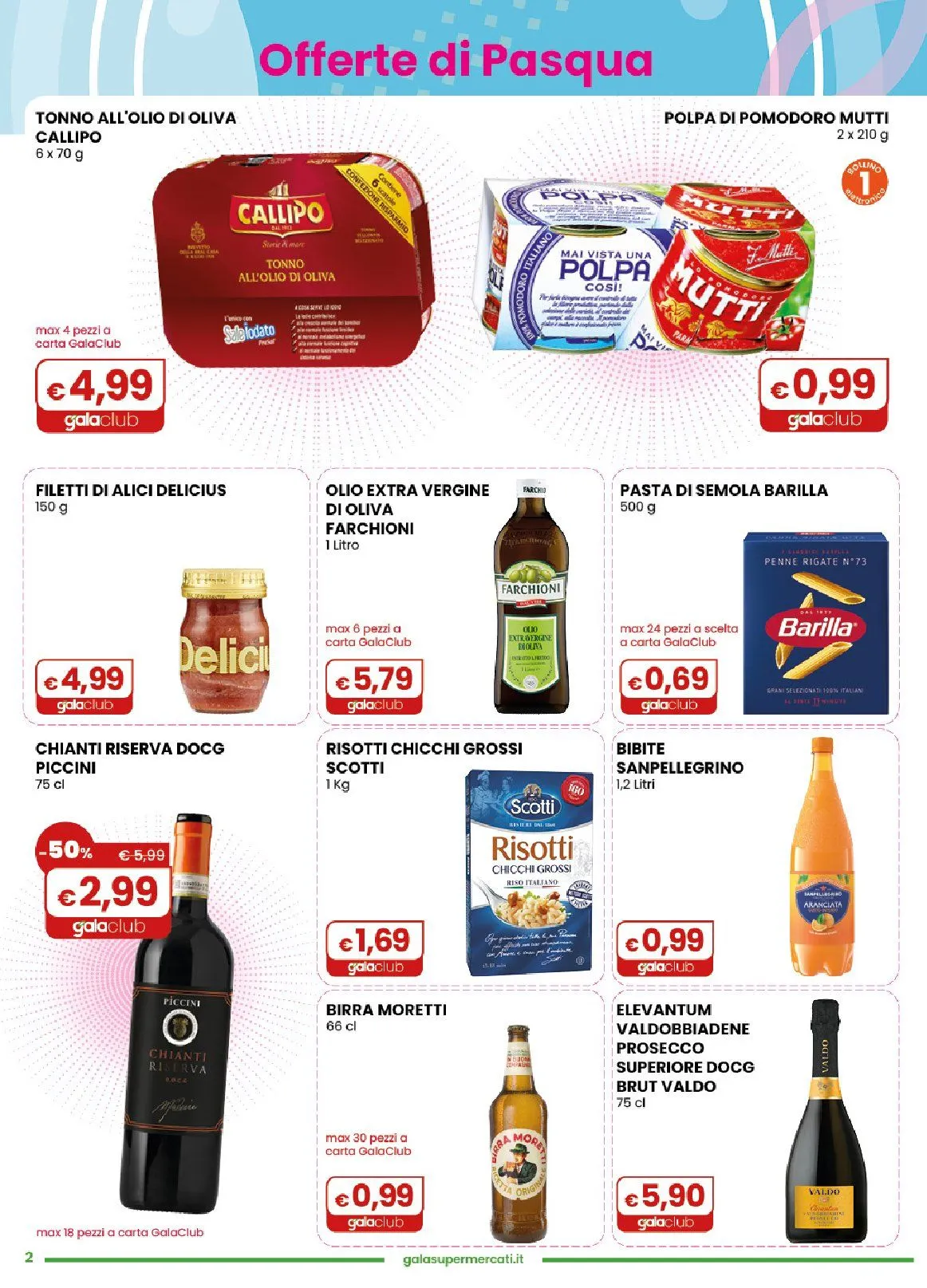 Volantini Gala Supermercati da 25 marzo a 6 aprile di 2026 - Pagina del volantino 2