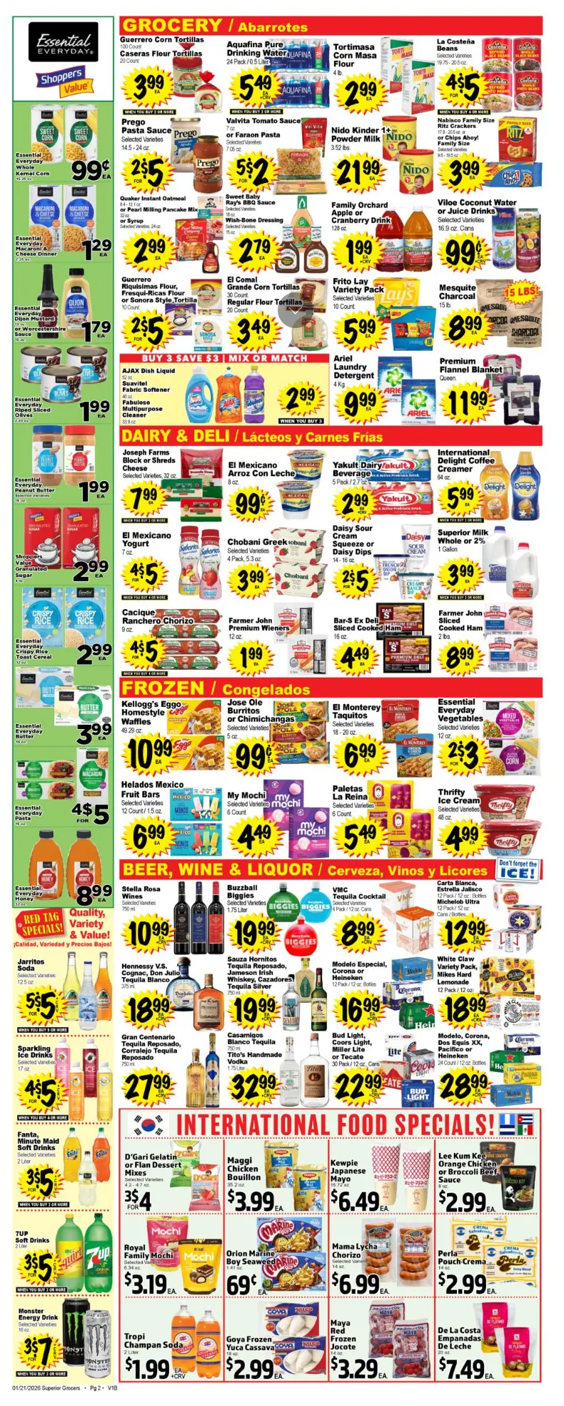 Weekly ad Superior Grocers Sales from January 21 to January 27 2026 - Page 2