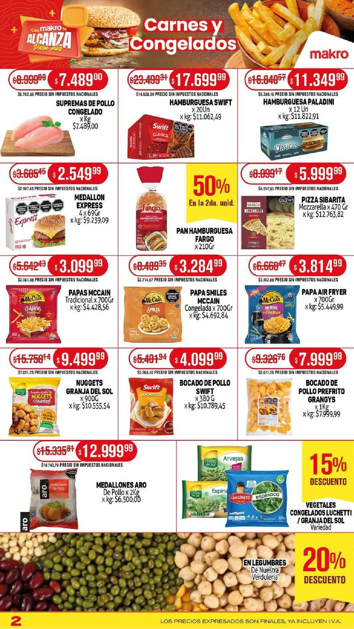 Ofertas de Ofertas Makro 7 de agosto al 14 de agosto 2025 - Página 2 del catálogo