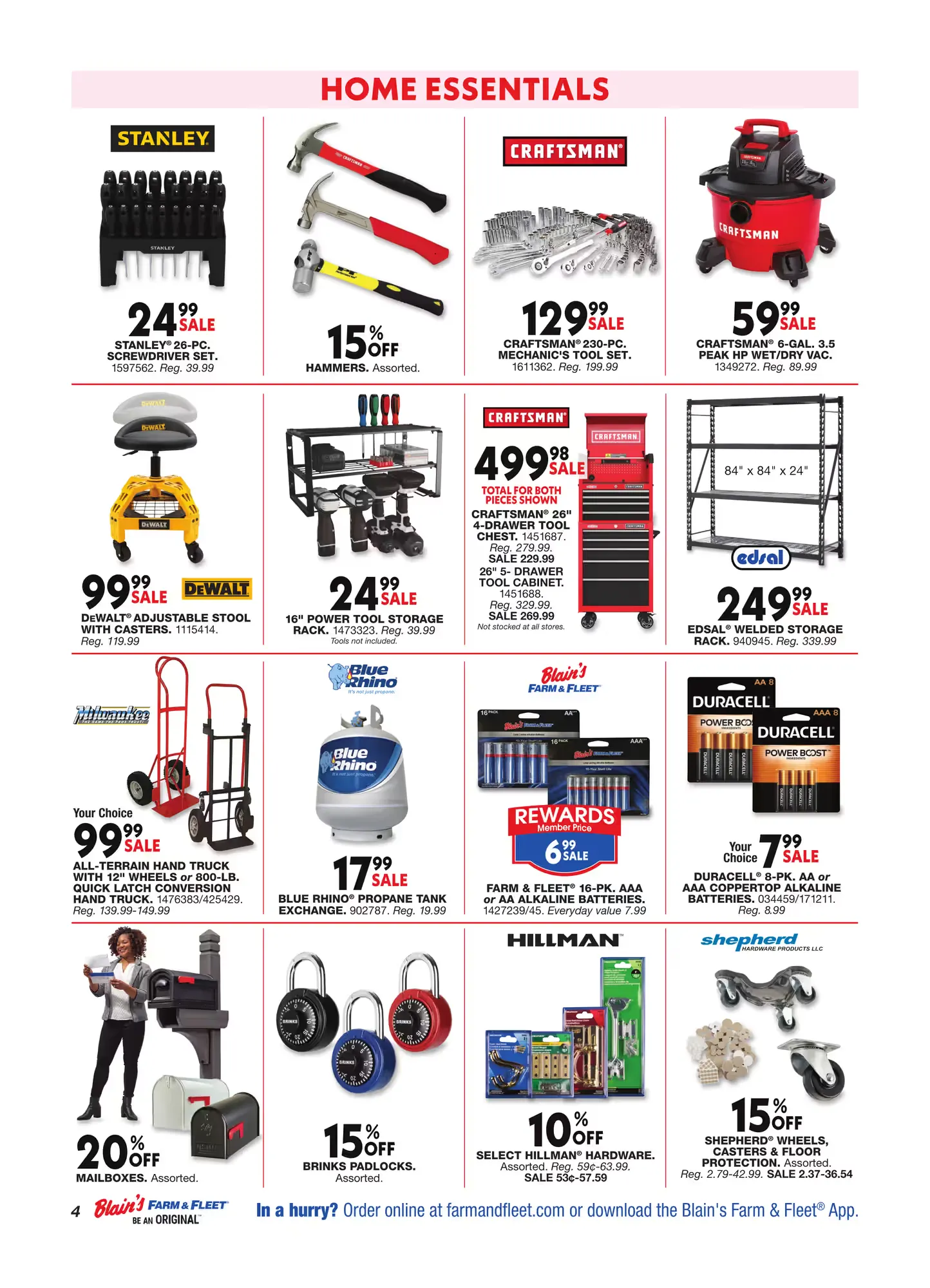 Weekly ad Blain's Farm & Fleet Sales from August 19 to August 27 2025 - Page