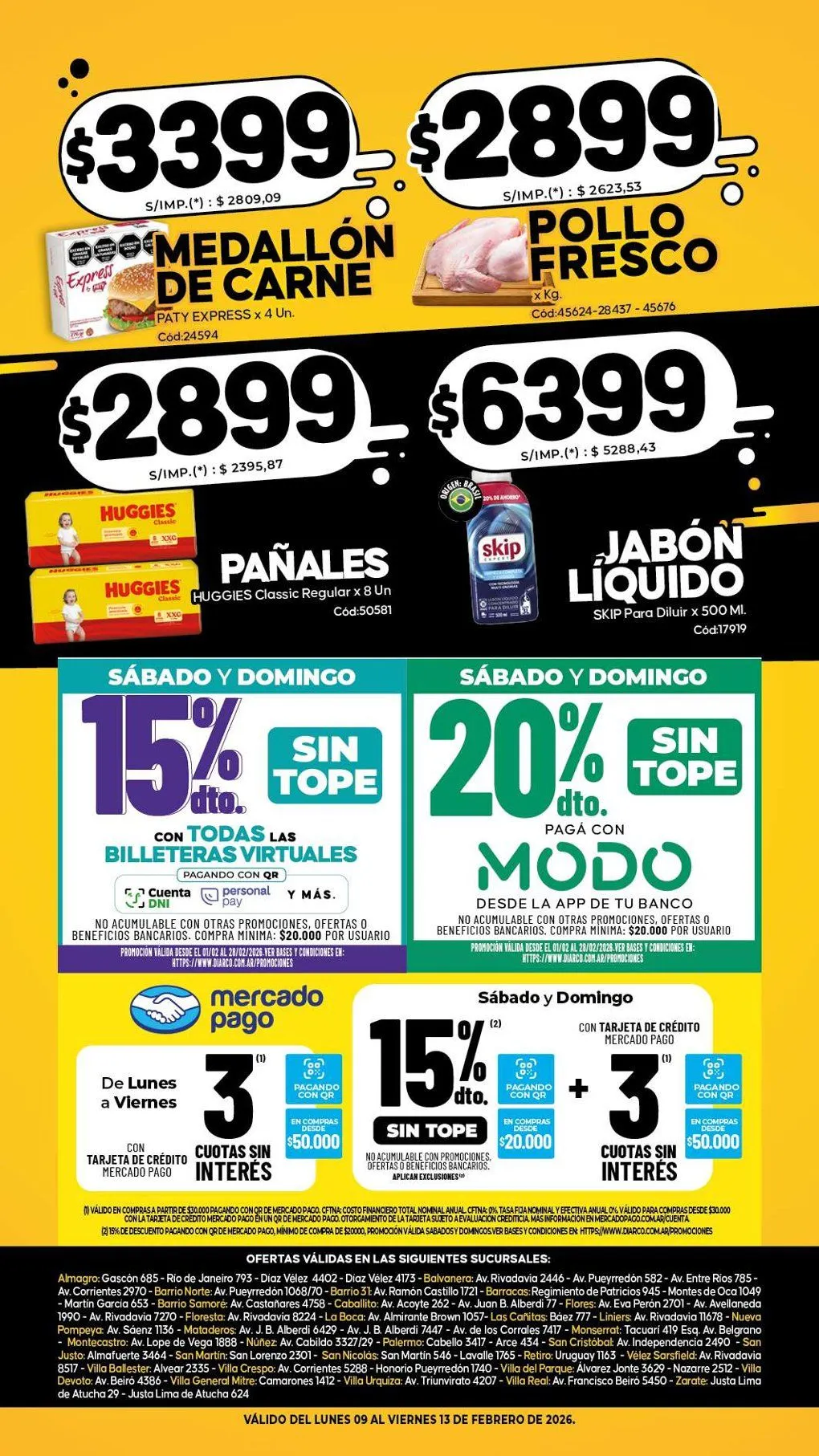Ofertas de Diarco Ofertas 9 de febrero al 13 de febrero 2026 - Página 2 del catálogo