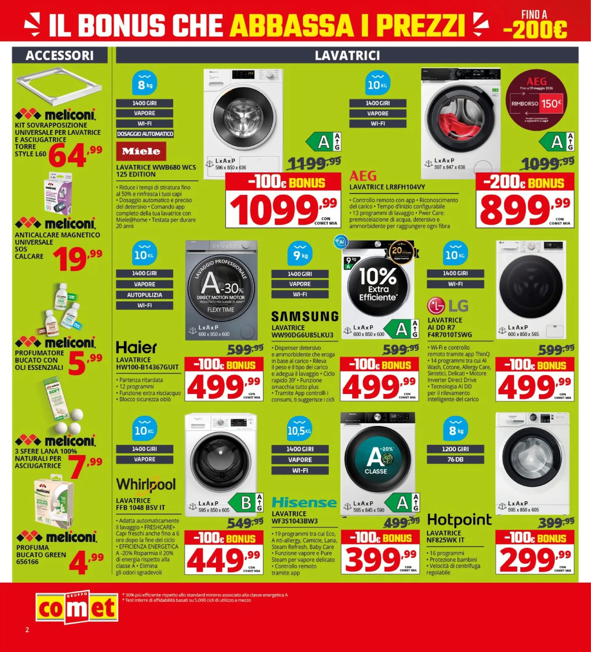 Comet Volantino da 9 aprile a 22 aprile di 2026 - Pagina del volantino 2