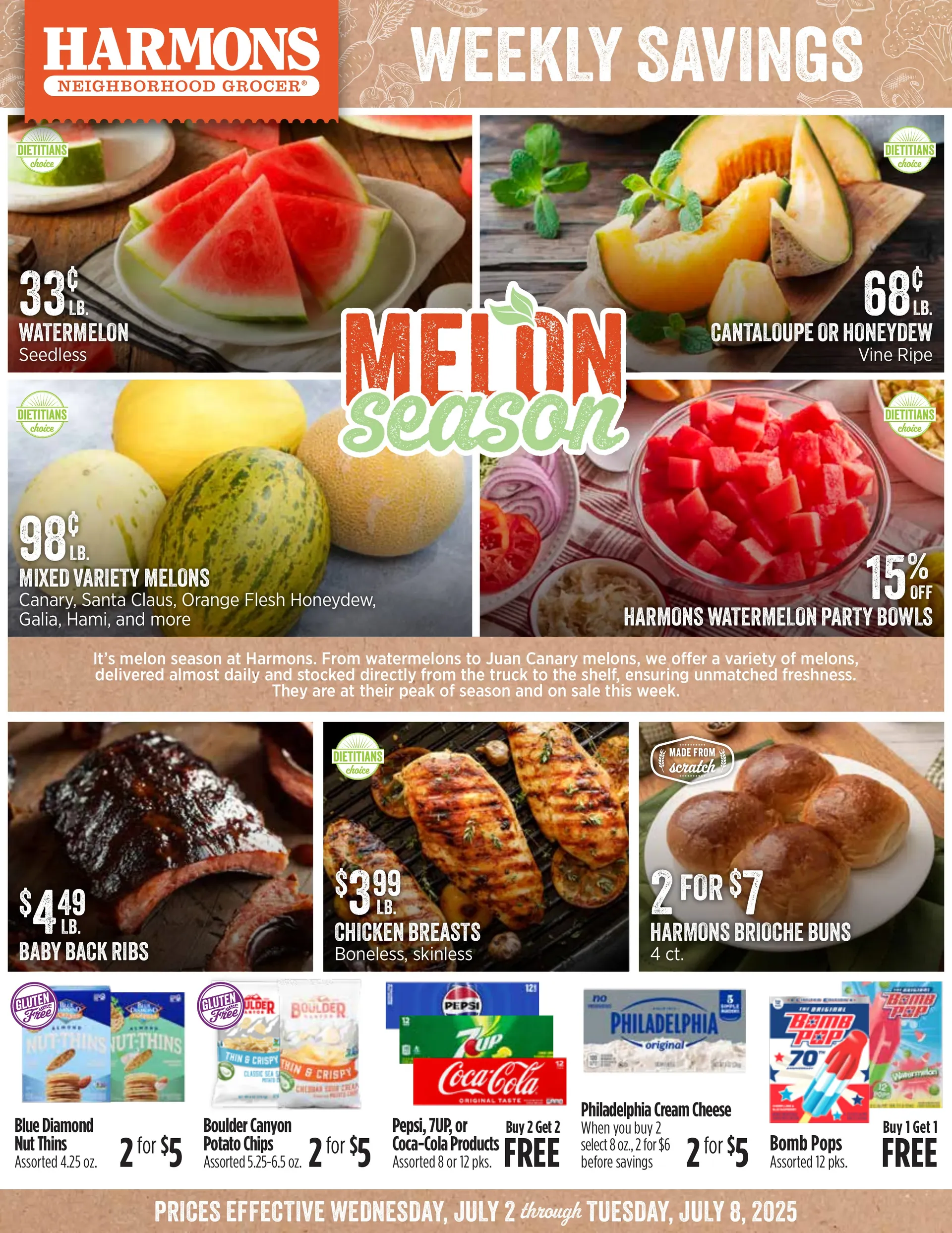 Weekly ad Harmons weekly ads from July 2 to July 8 2025 - Page
