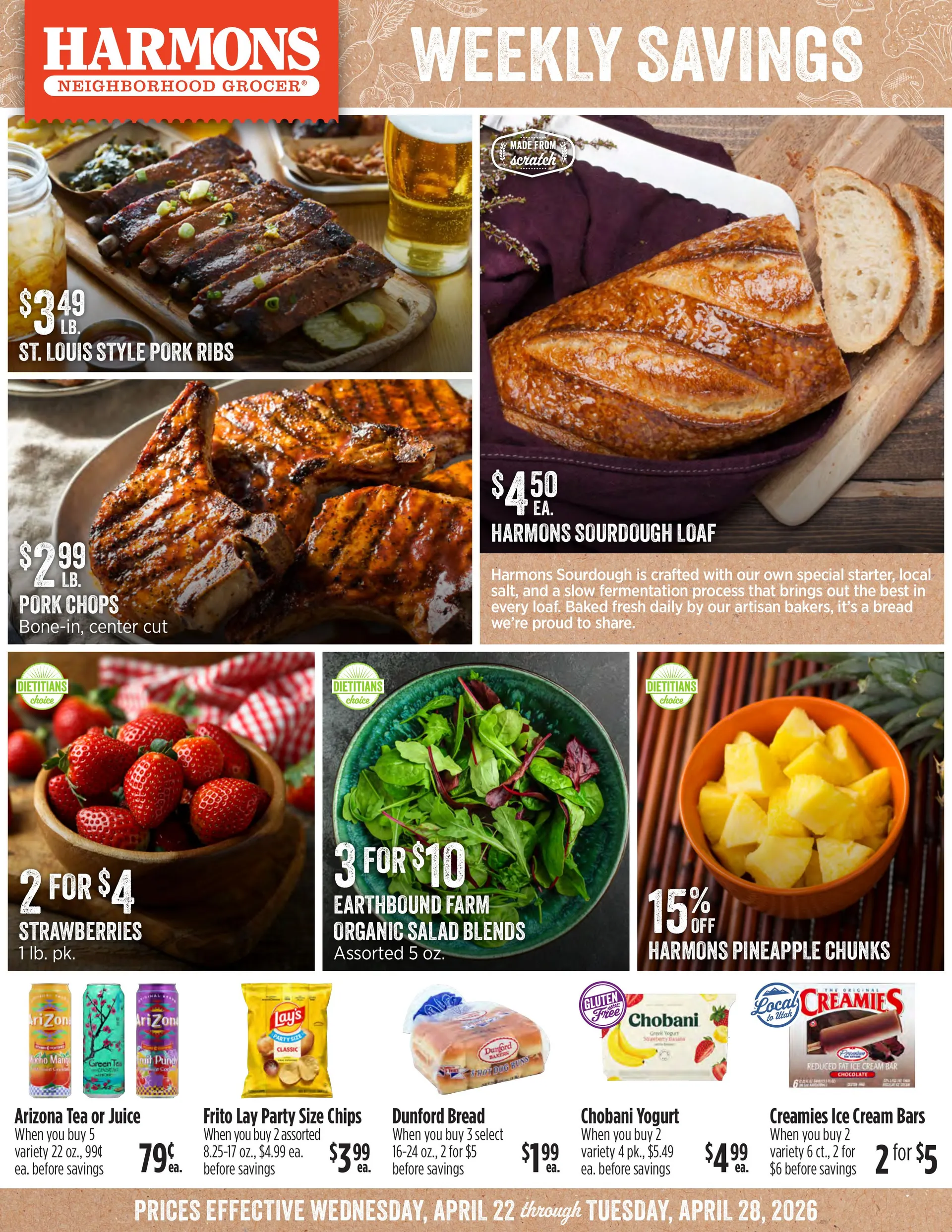 Weekly ad Harmons weekly ads from April 22 to April 28 2026 - Page 