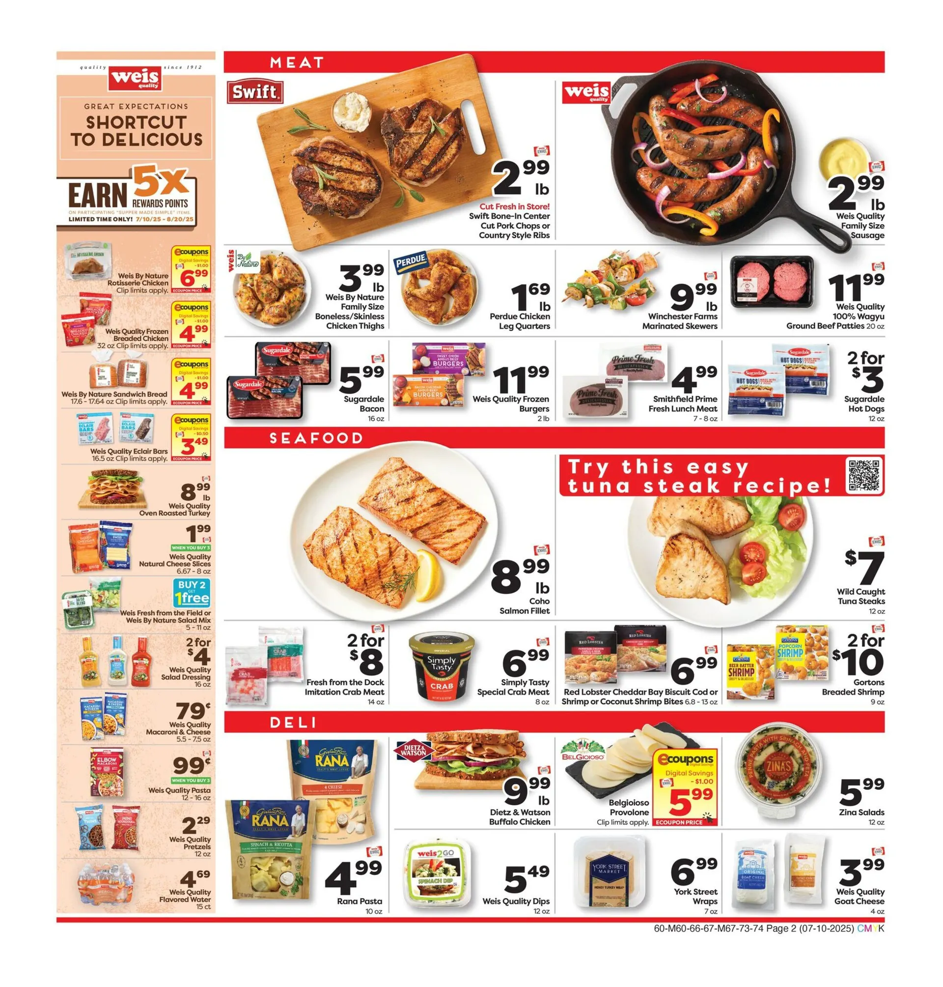 Weekly ad Weis Sales from July 10 to August 20 2025 - Page 2