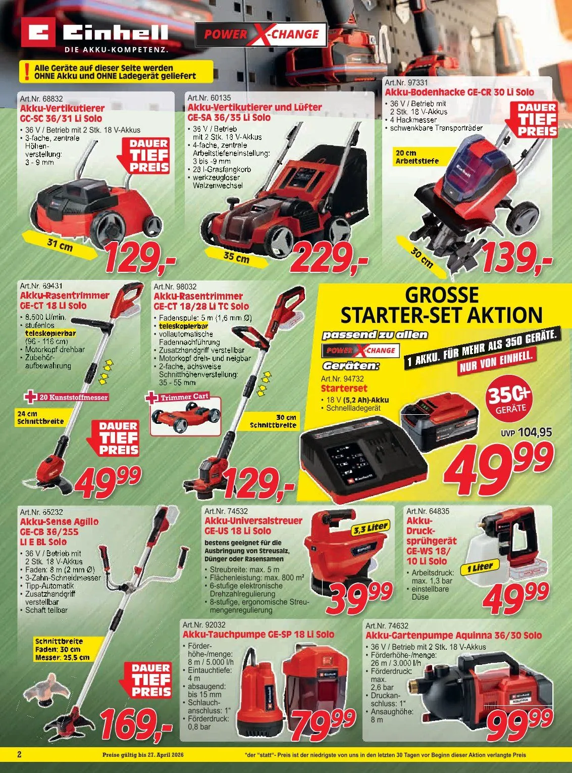 Zgonc Prospekte  von 13. April bis 27. April 2026 - Flugblätt seite  2