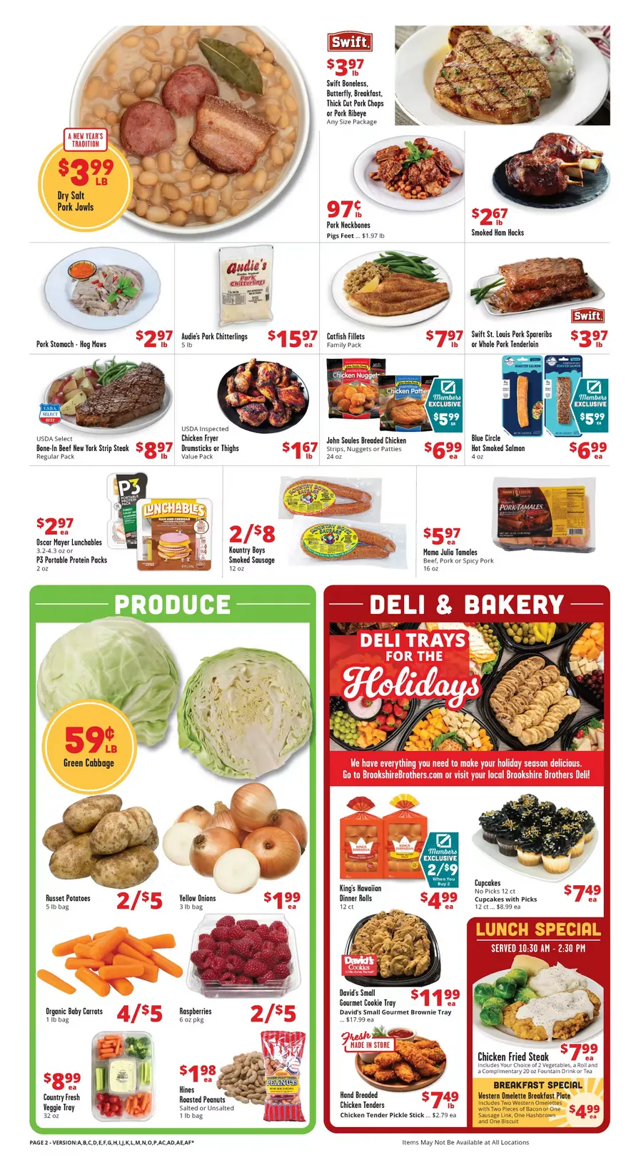 Weekly ad Brookshire Brothers from December 26 to January 1 2026 - Page 2