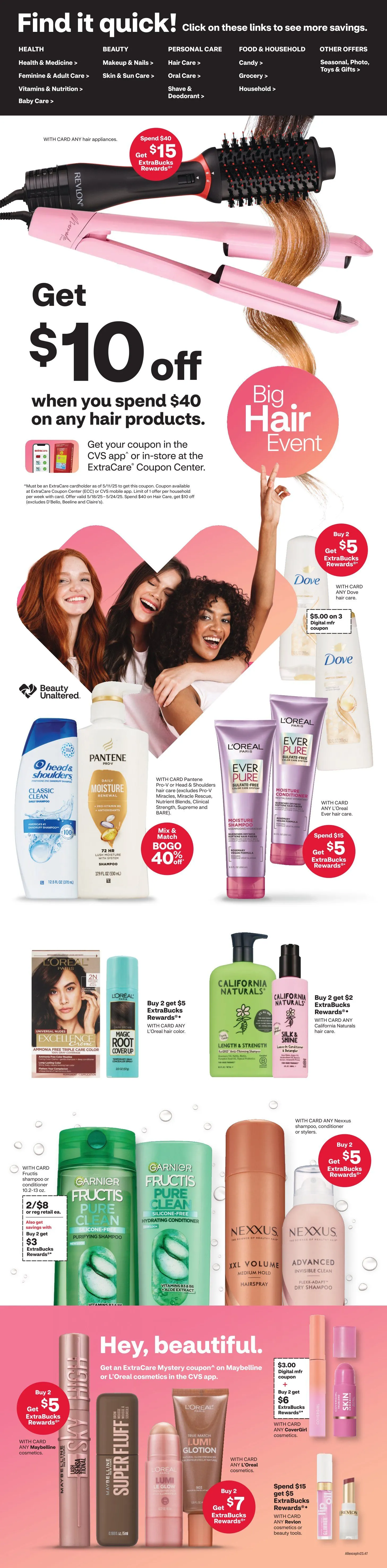 Weekly ad CVS Health Deals from May 20 to May 24 2025 - Page 2