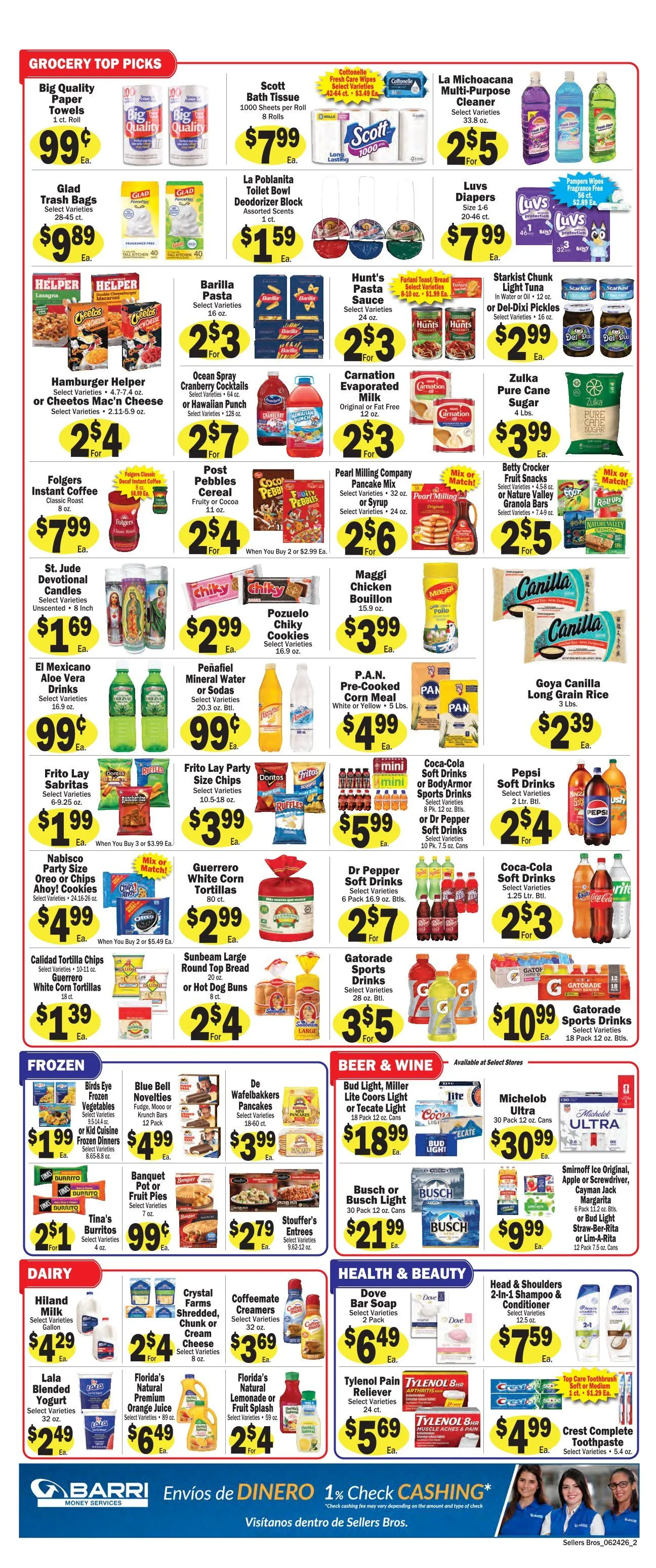 Weekly ad Sellers Bros Sales from June 24 to June 30 2026 - Page 2