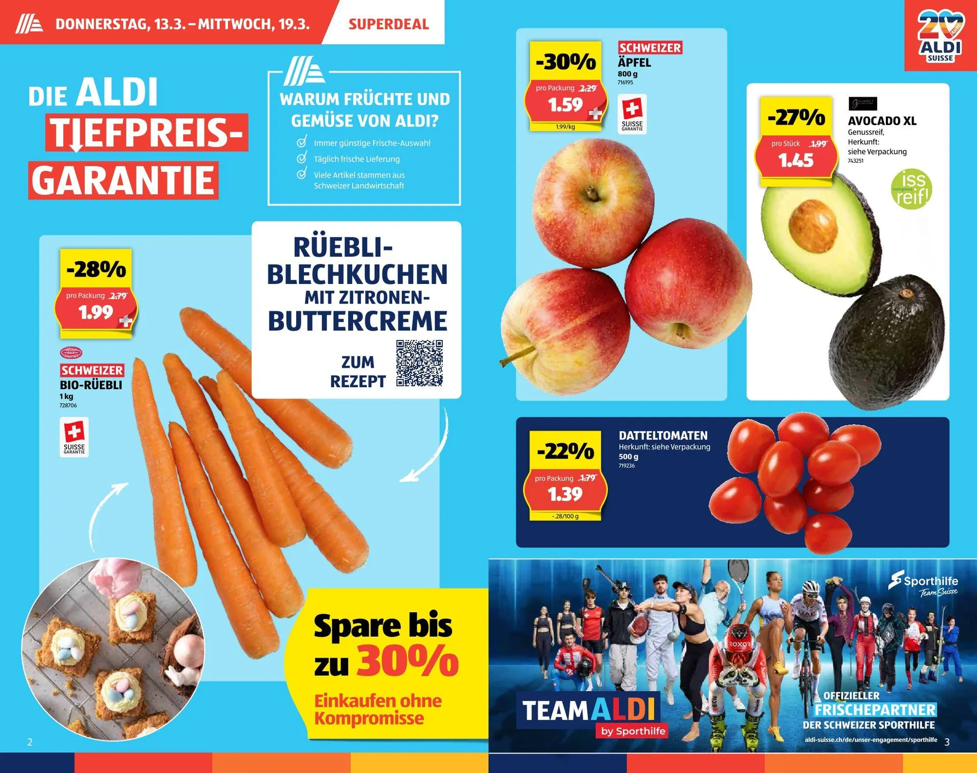 Aldi Prospekt von 13. März bis 19. März 2025 - Prospekt seite  2
